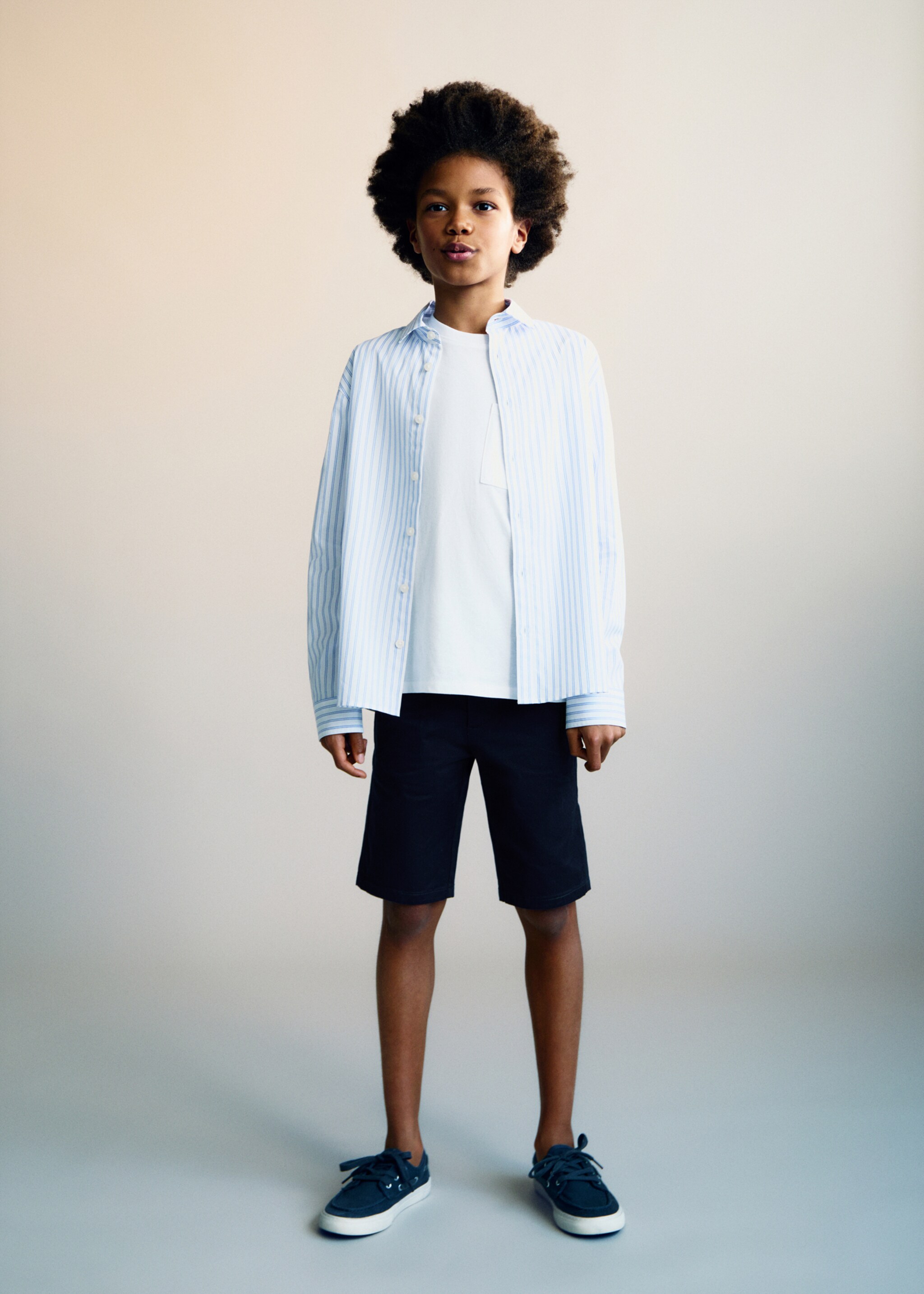 Bermudas estilo chino algodón - Plano general