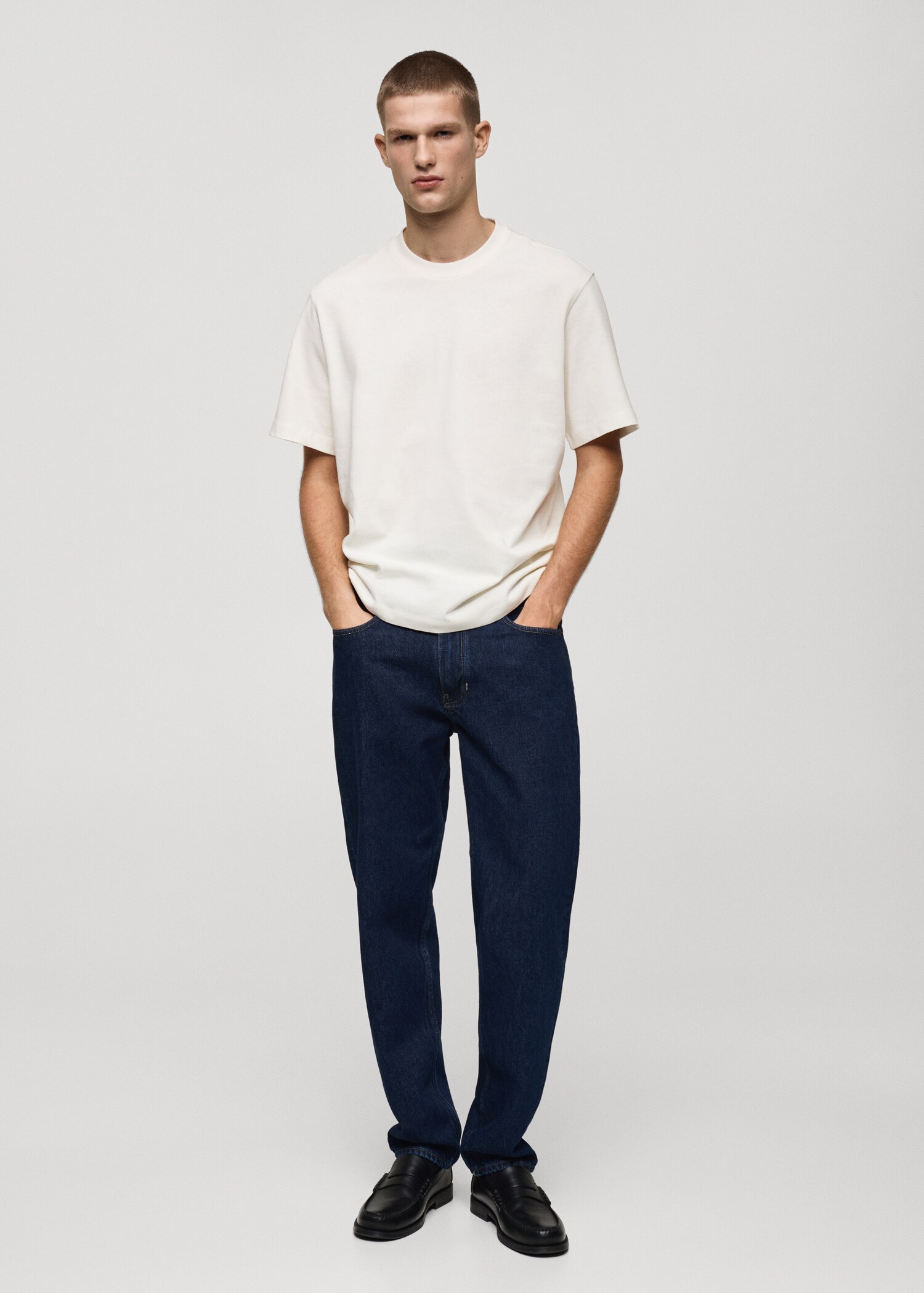 T-shirt heavy weight relaxed fit - Plan général