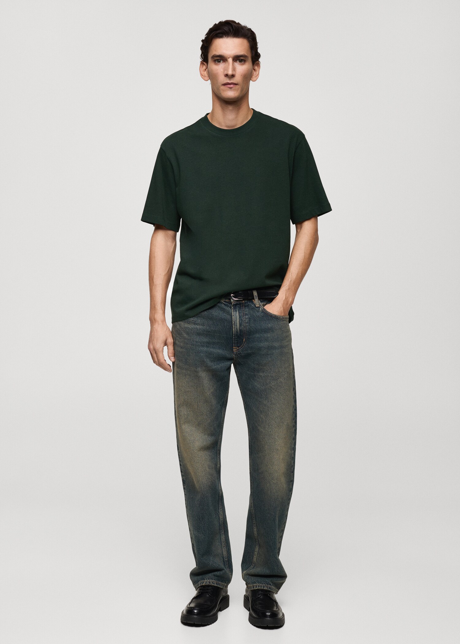Heavy weight relaxed fit T-shirt - General plane