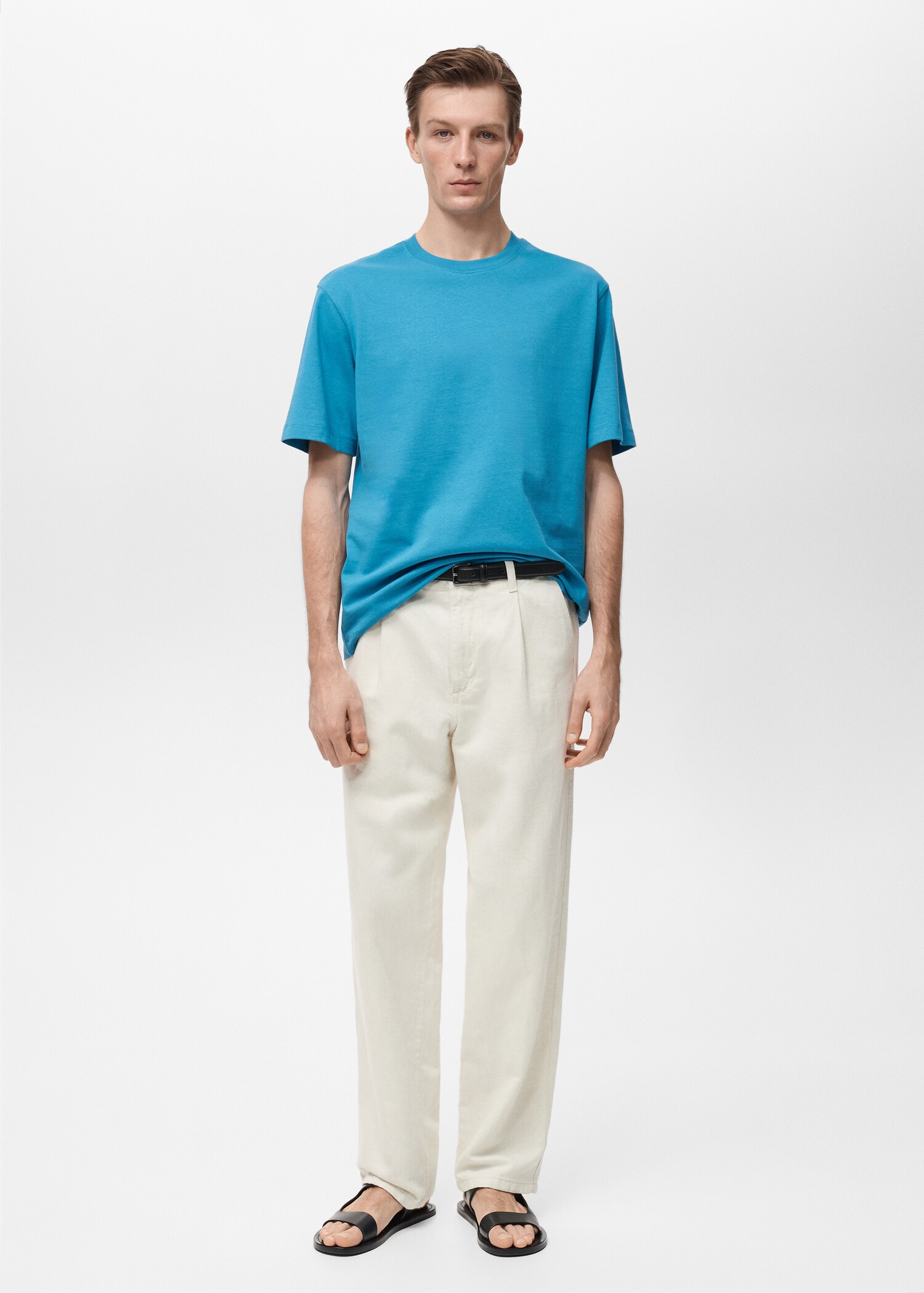 Heavy weight relaxed fit T-shirt - General plane