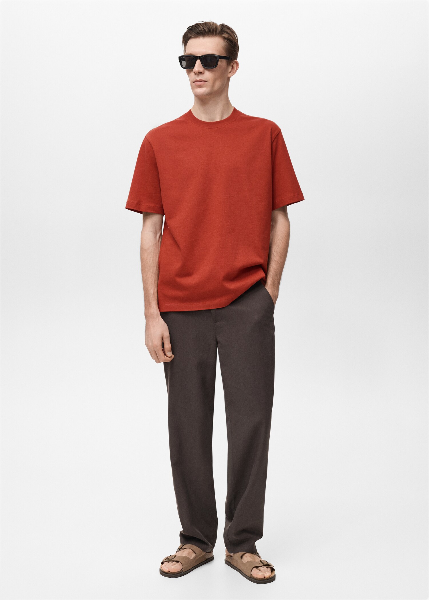 Heavy weight relaxed fit T-shirt - General plane