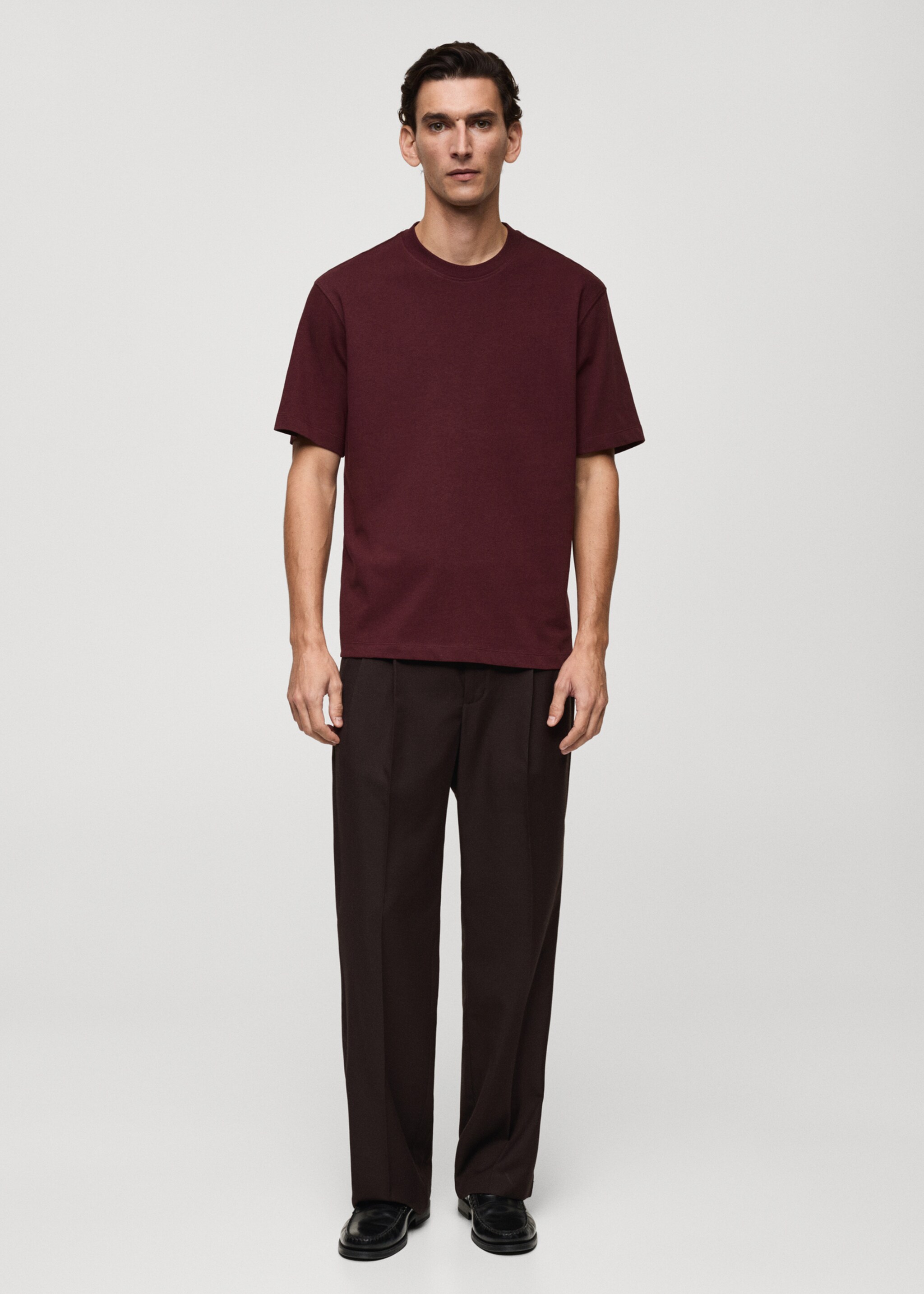Camiseta heavy weight relaxed fit - Plano general