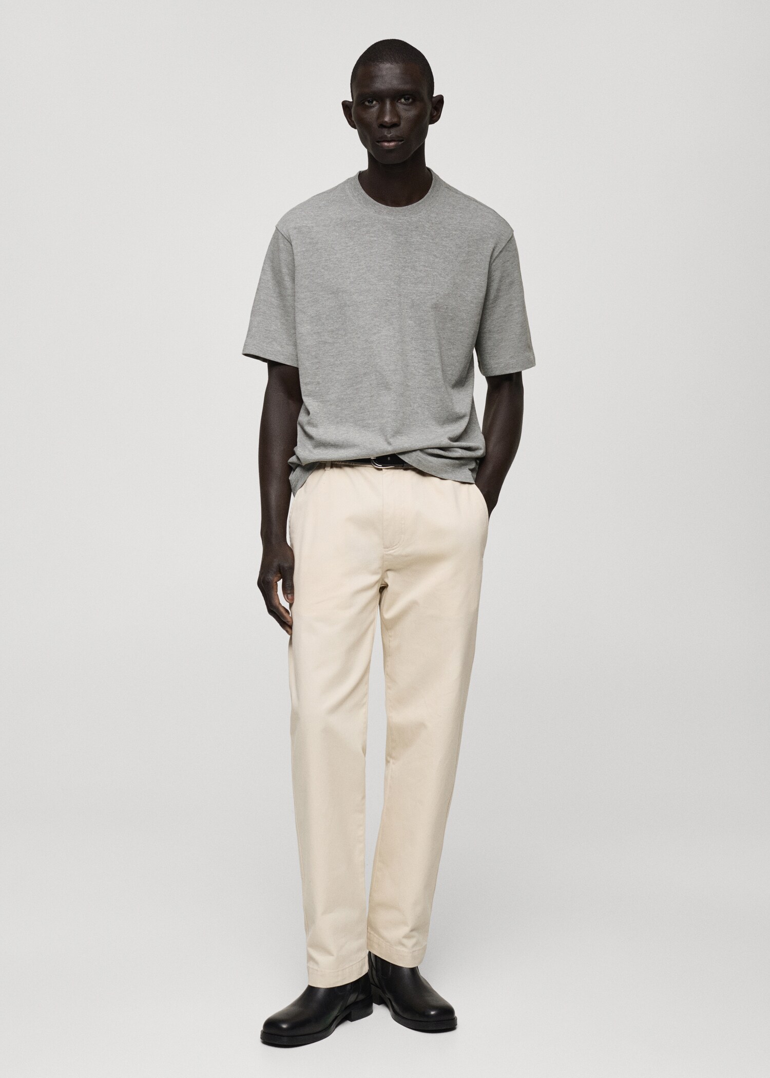 T-shirt heavy weight relaxed fit - Plan général