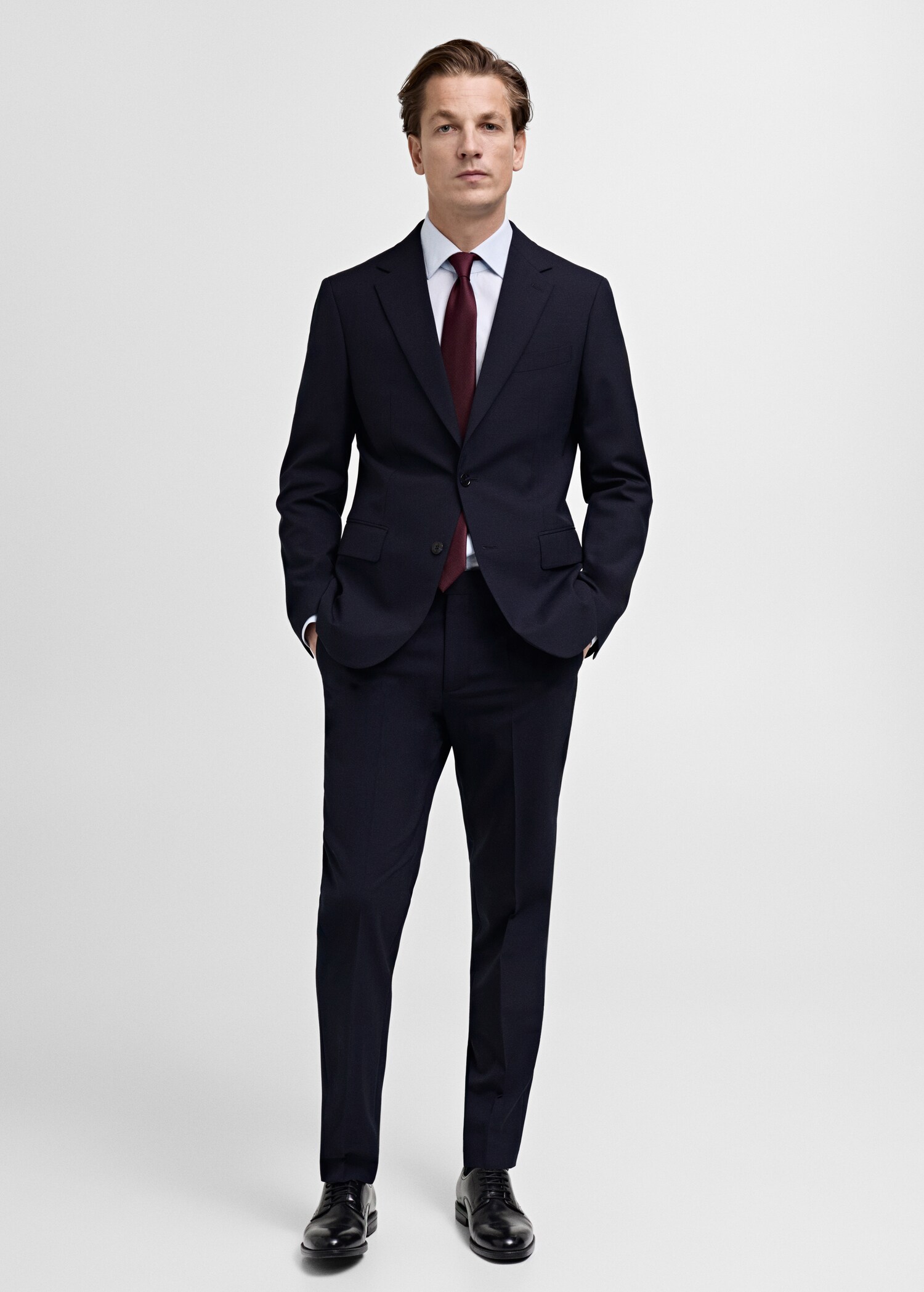 Turin 100% wool suit jacket - General plane