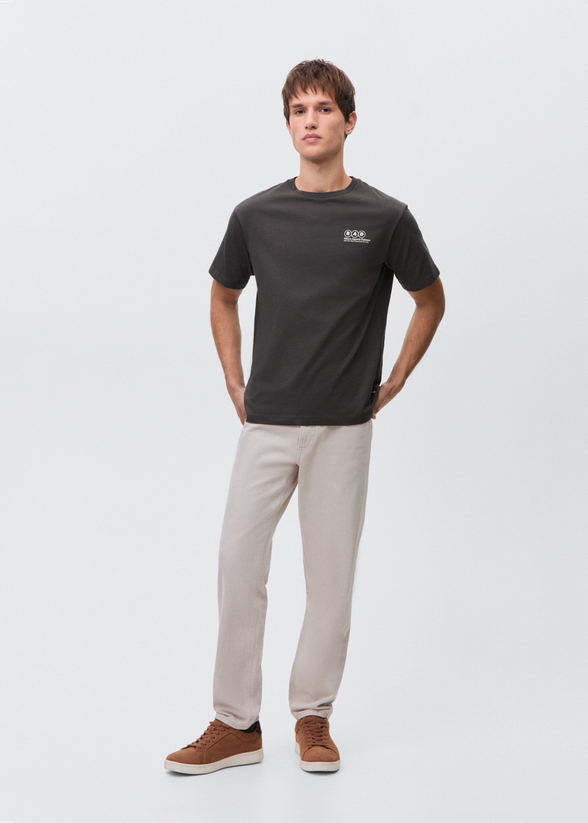 Camiseta estampada algodón - Plano general