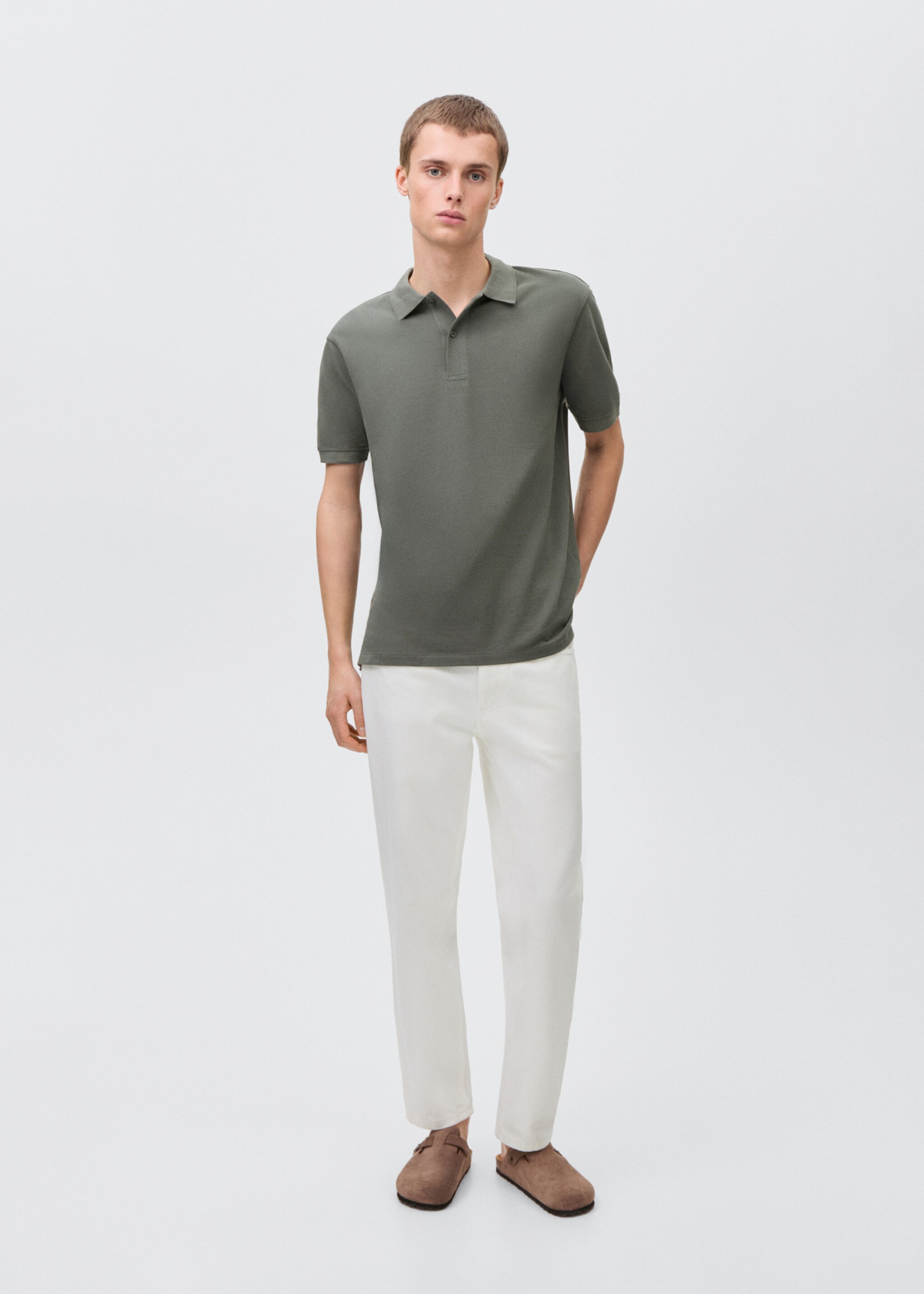 Polo algodón piqué - Plano general
