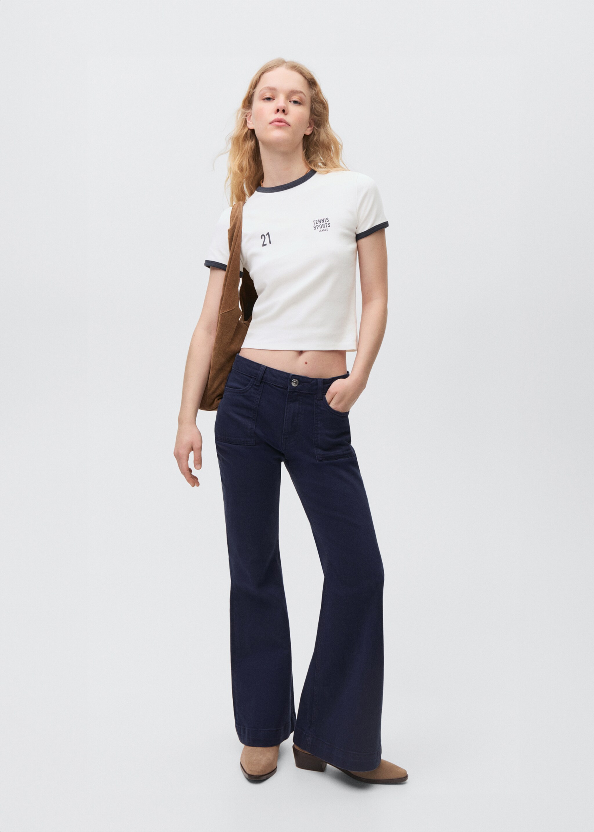 Flared jeans - General plane