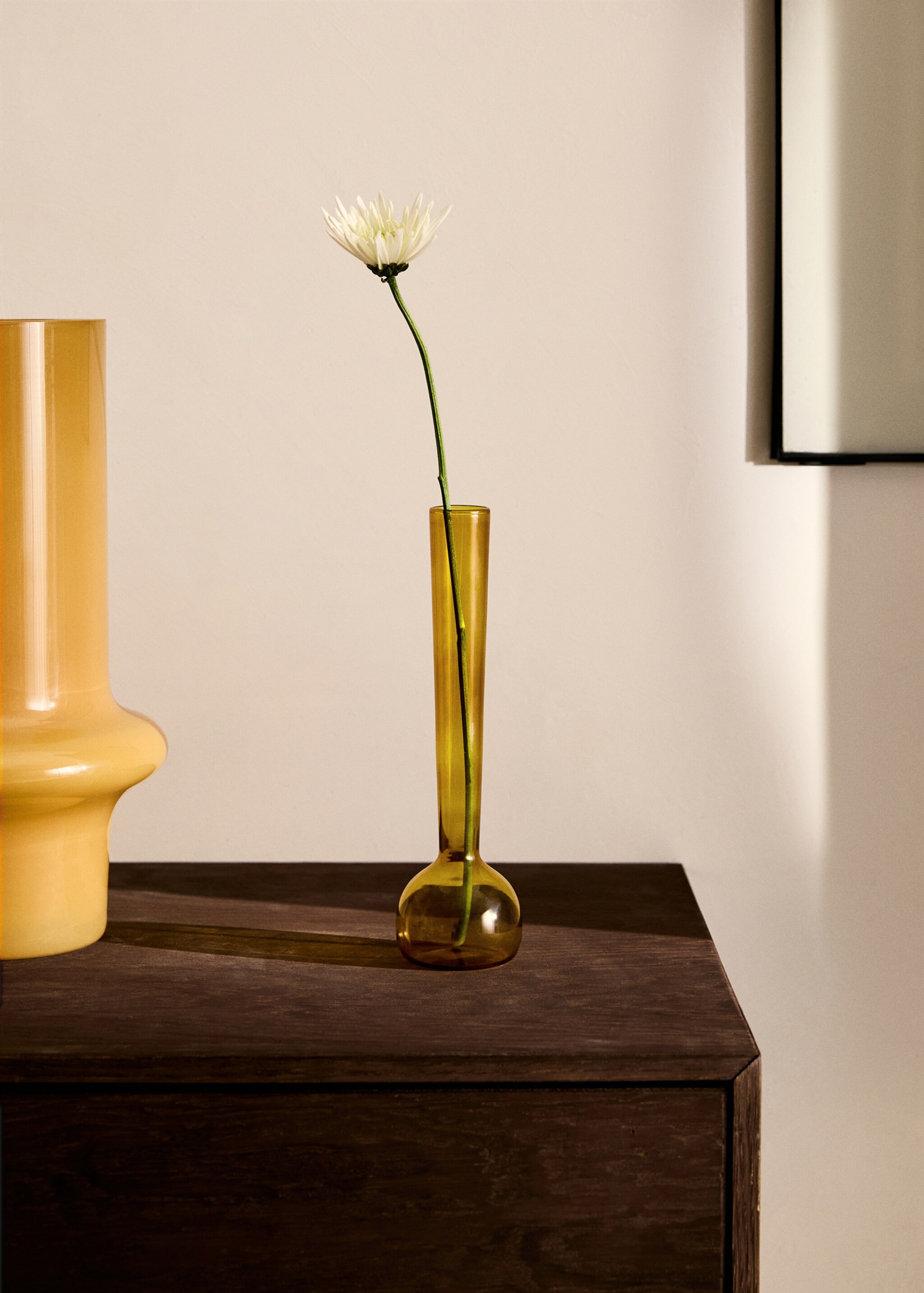 Borosilicate bud vase - General plane