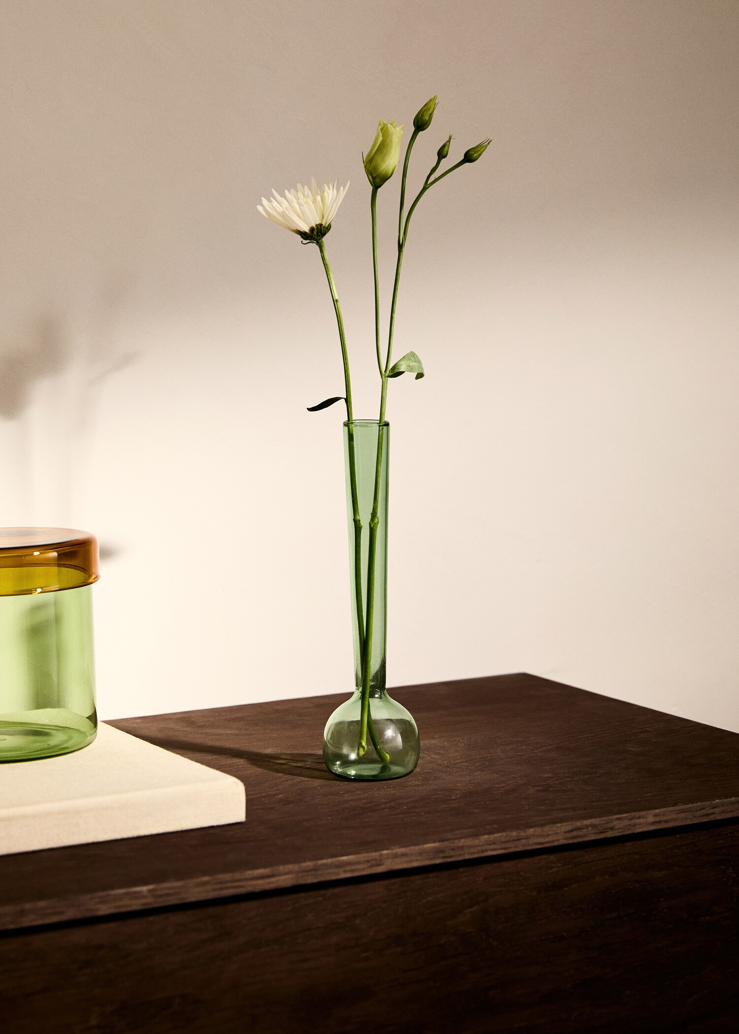 Borosilicate bud vase - General plane