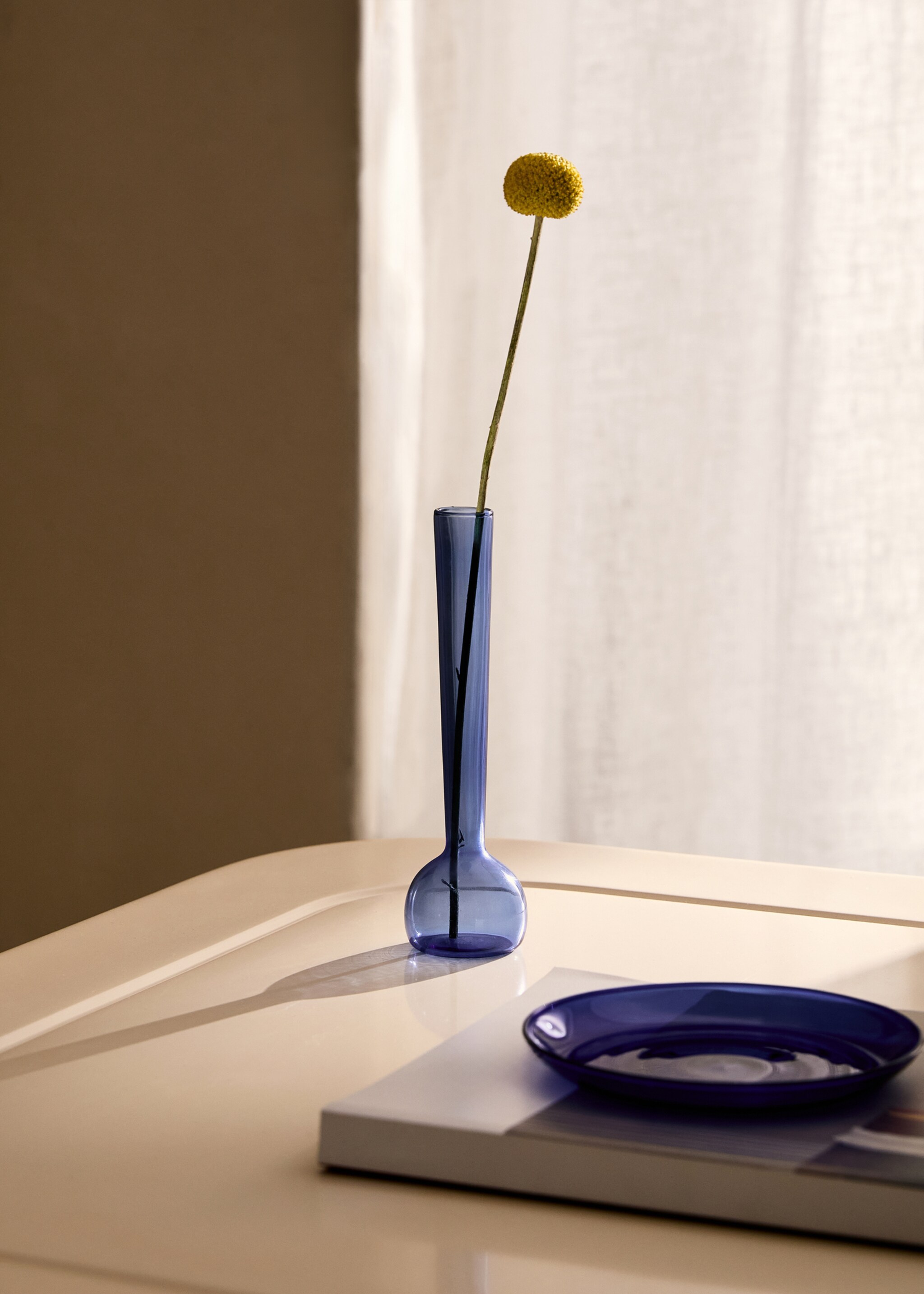 Borosilicate bud vase - General plane
