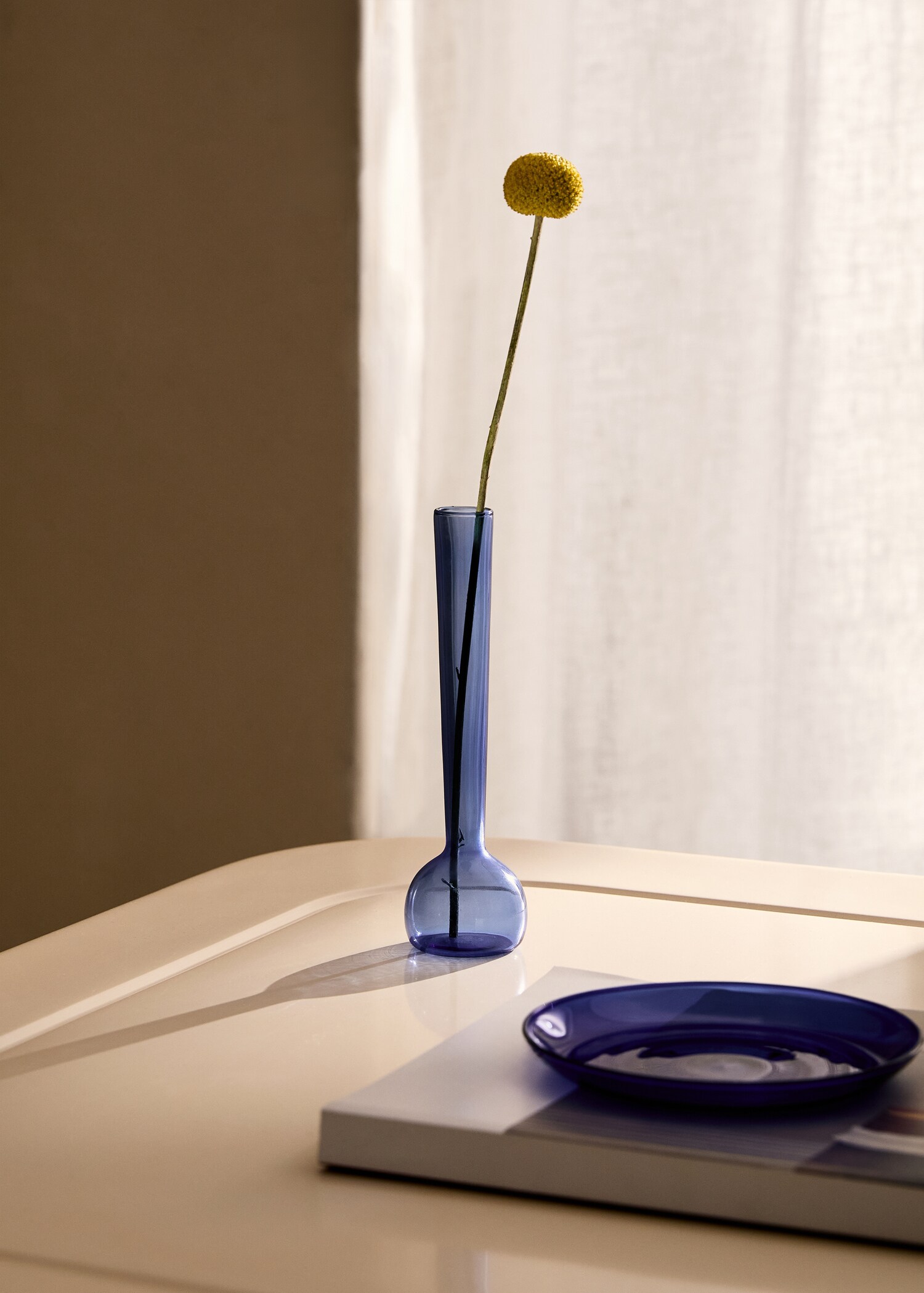 Borosilicate bud vase - General plane