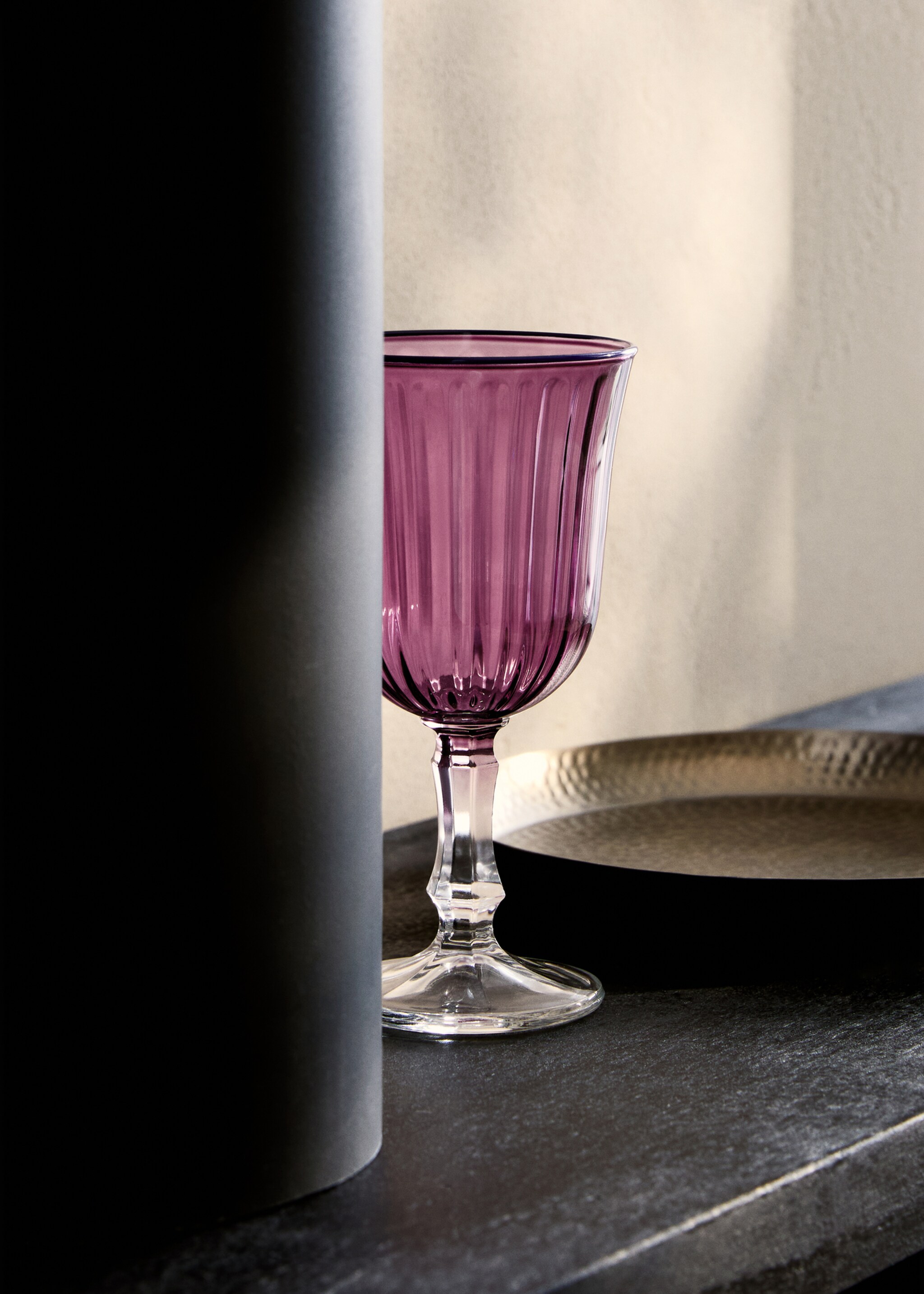 Wijnglas stripis - Overzichtstekening