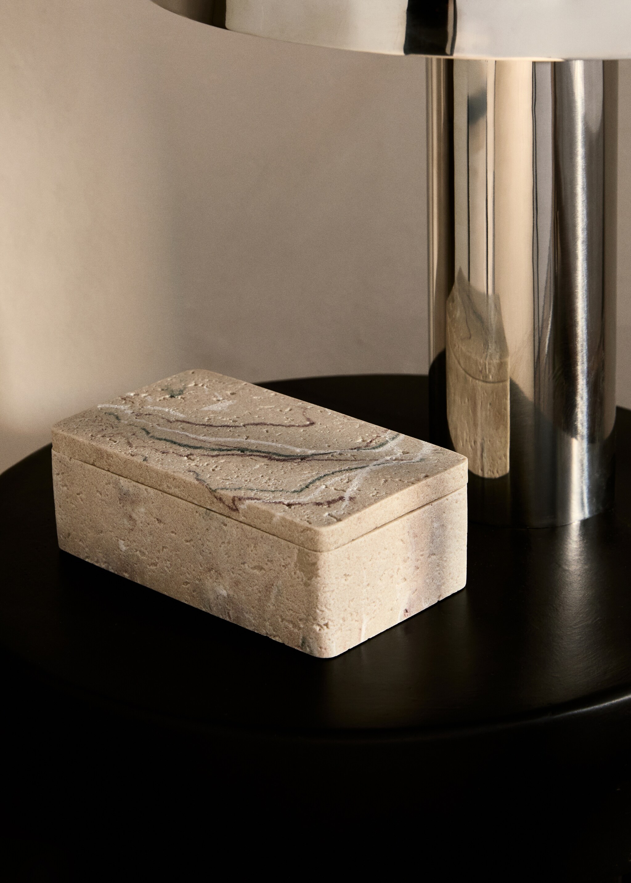 Stone-effect resin box - General plane
