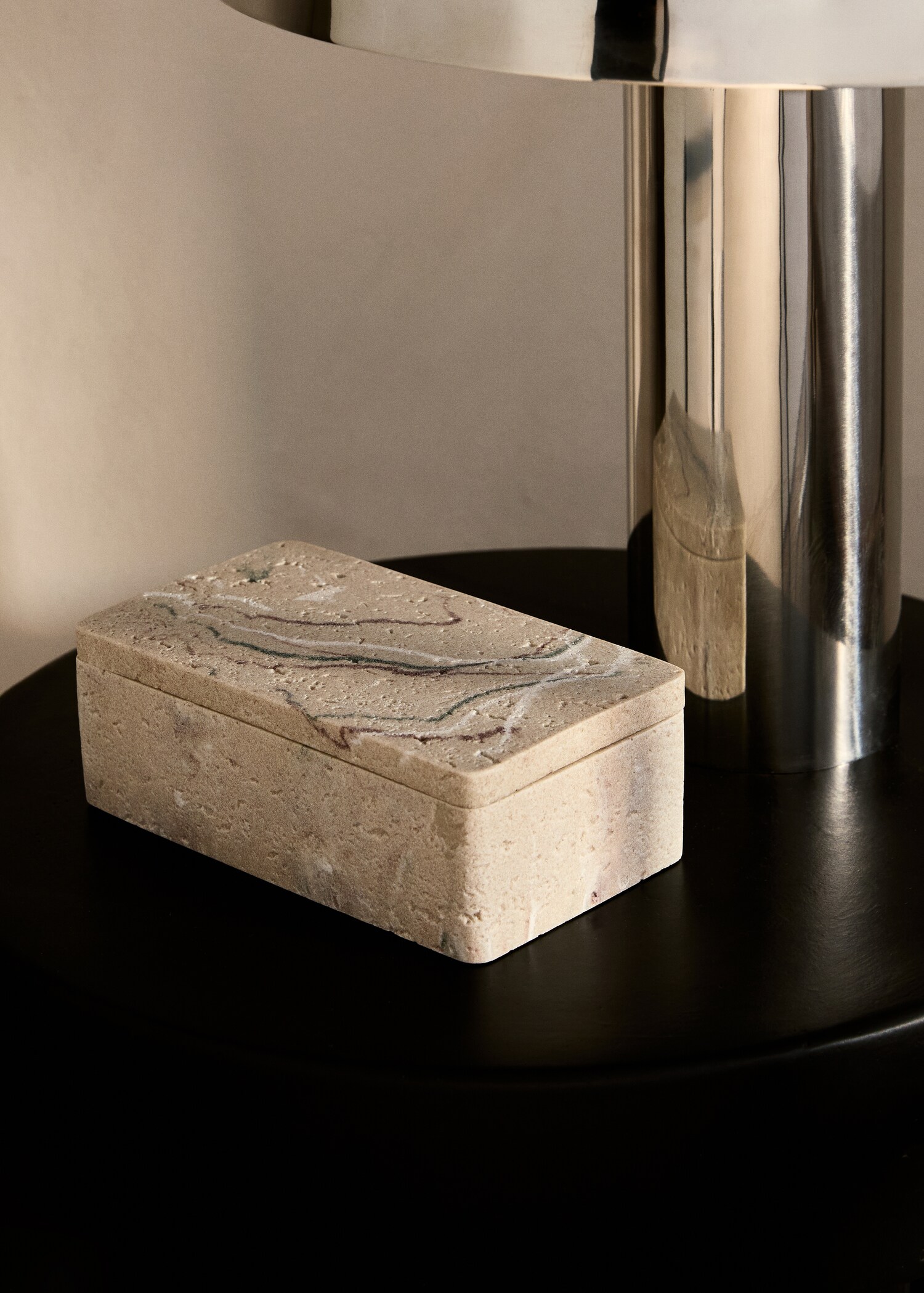 Stone-effect resin box - General plane