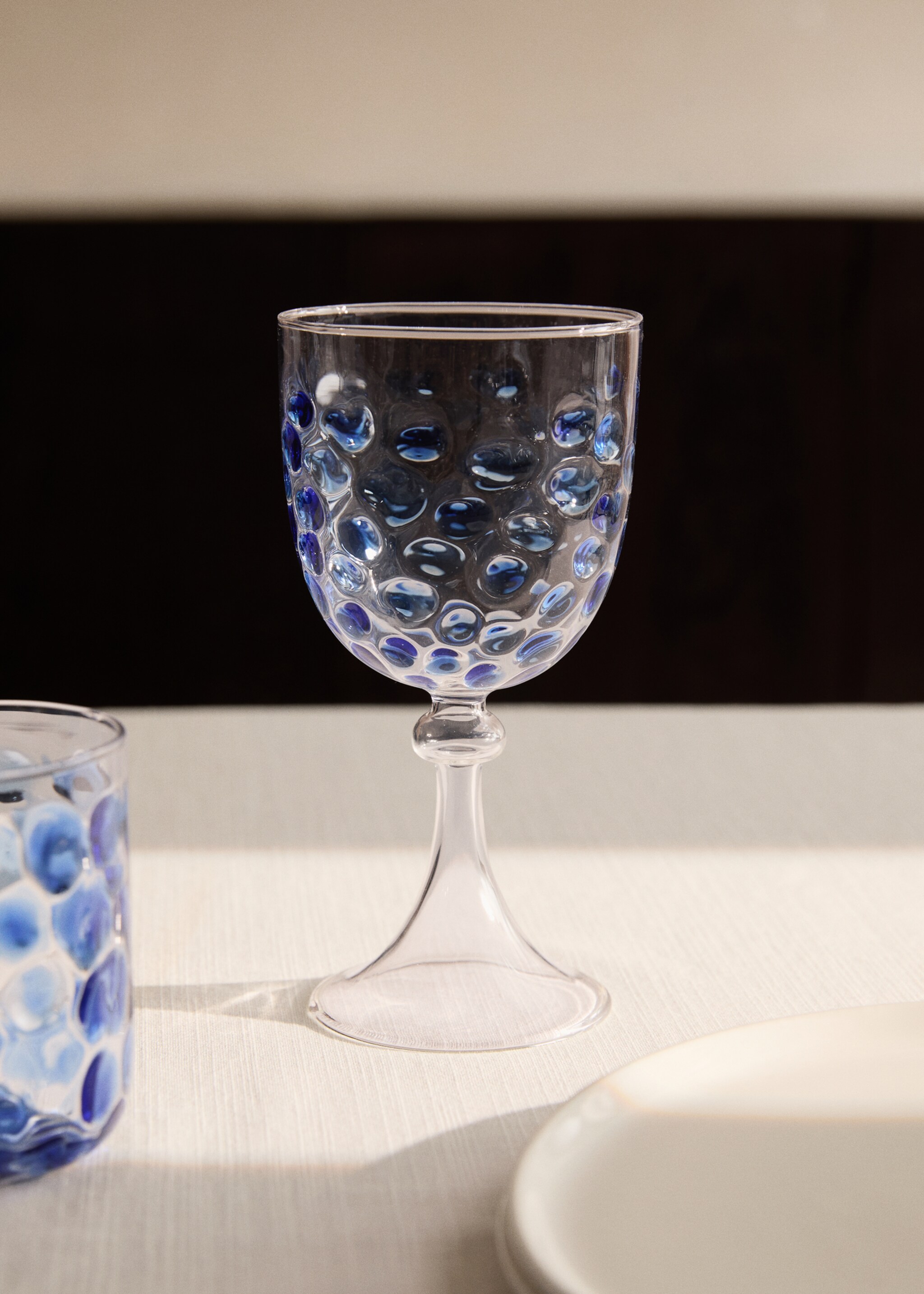 Borosilicate glass with speckles - General plane