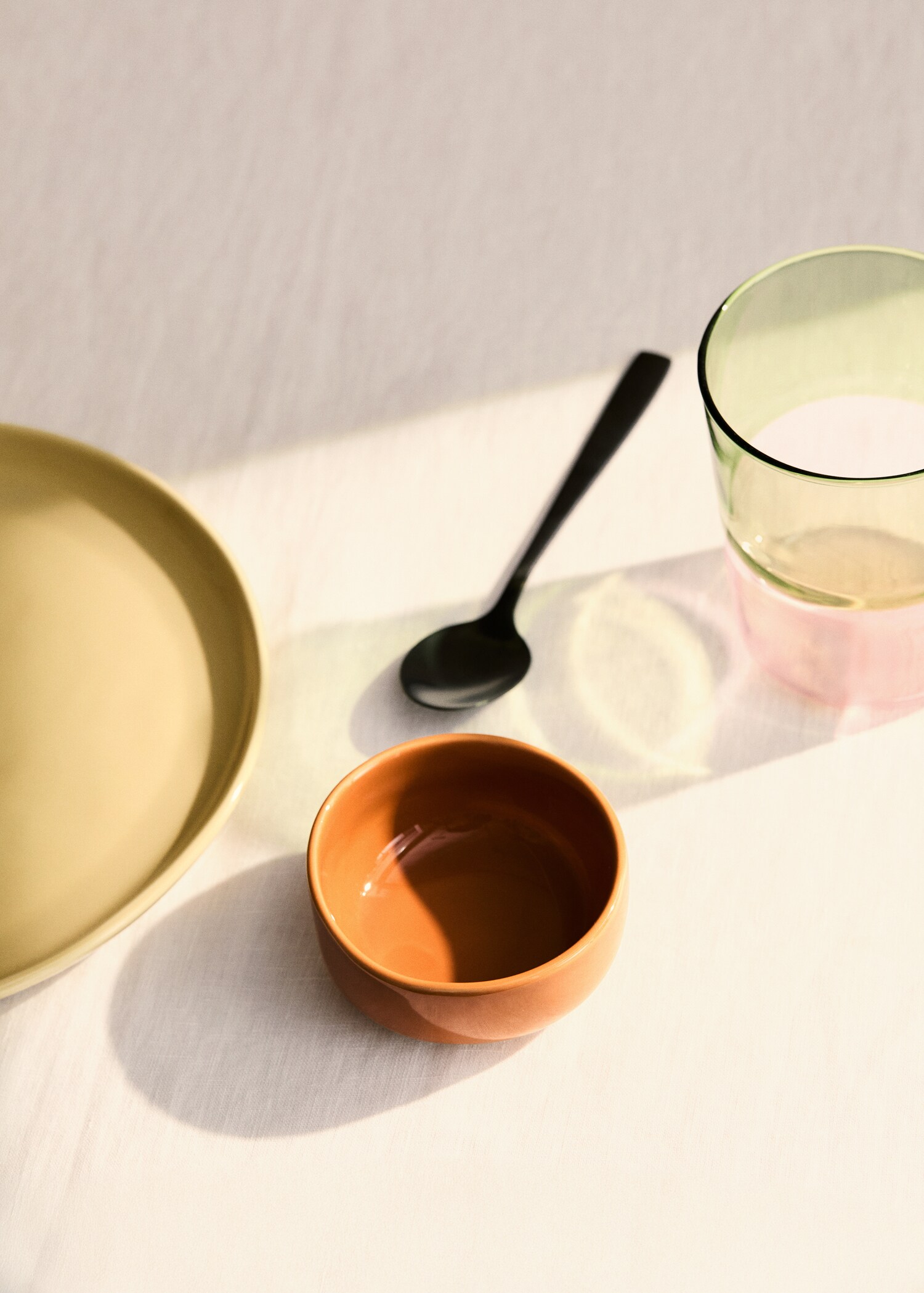 Bowl gres monocolore piccolo - Piano generale