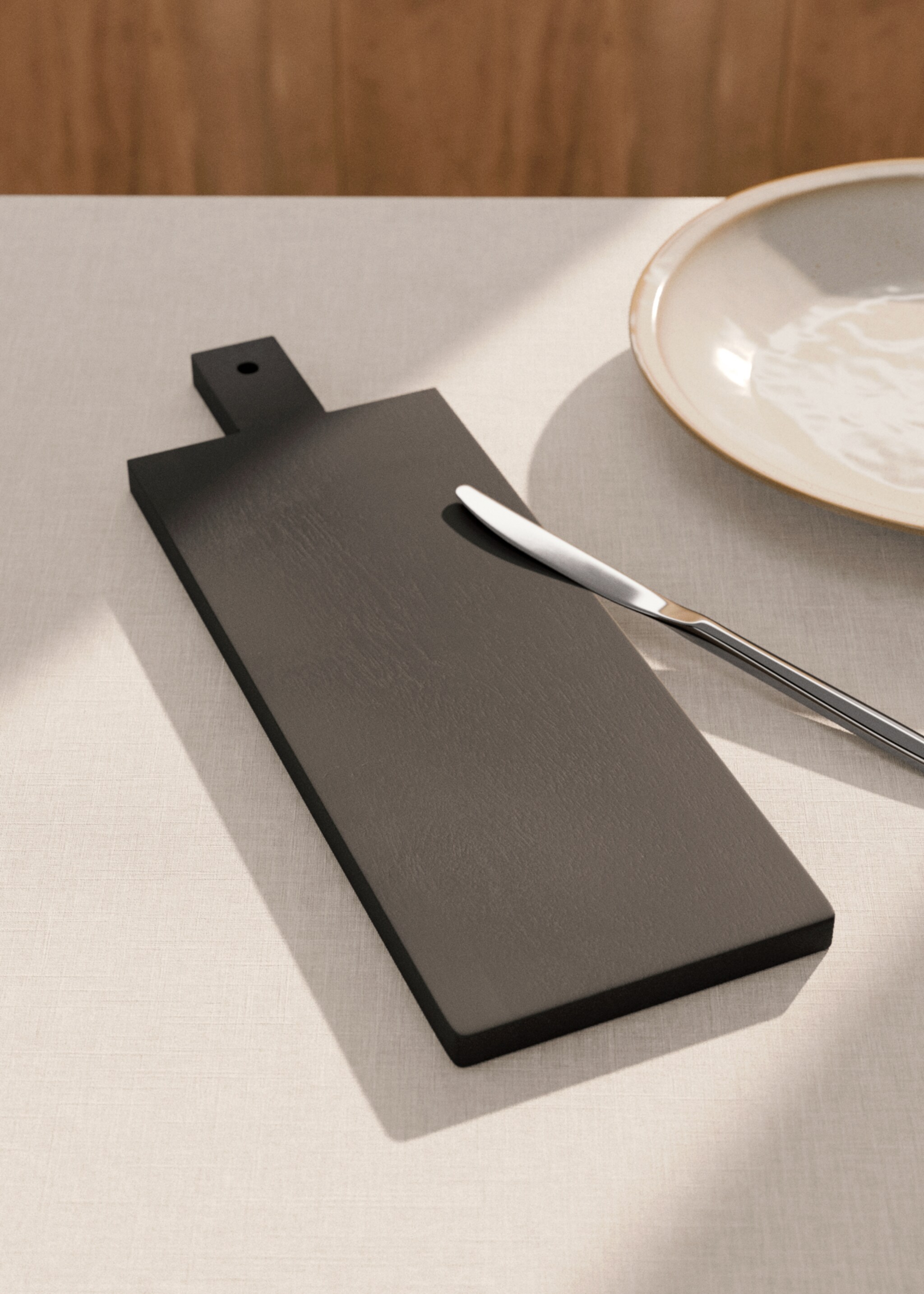 Small rectangular wooden board - General plane
