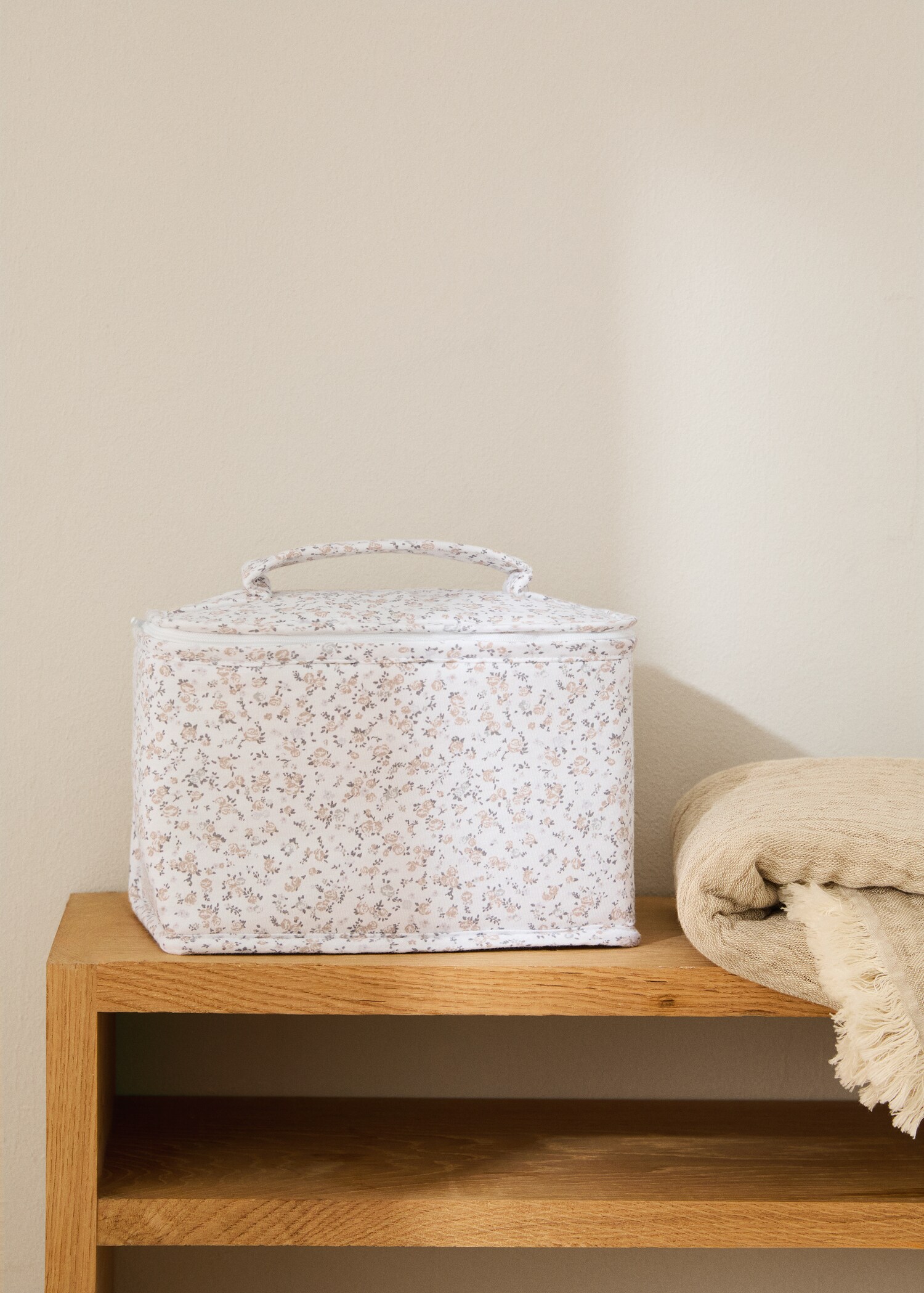 Trousse de toilette enfant imprimé mini fleur - Plan général