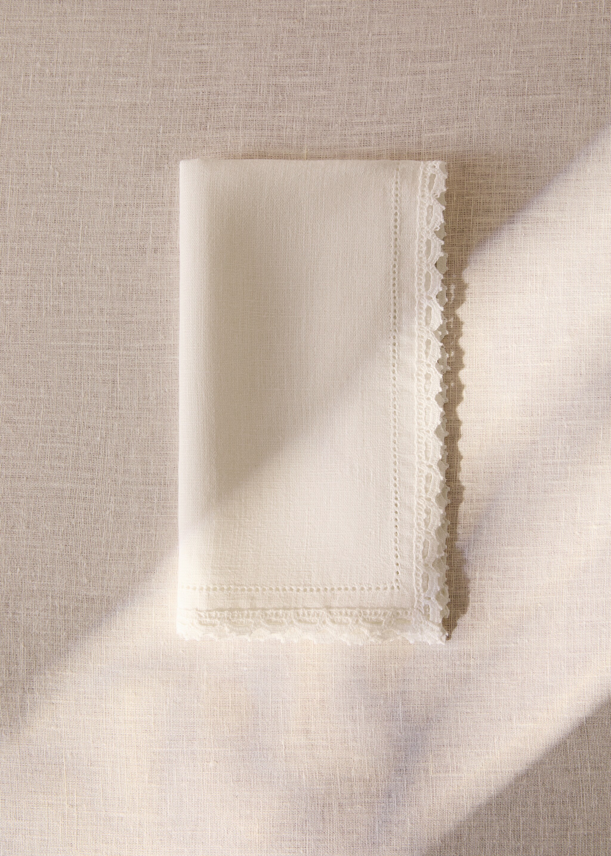 Servilleta 100% lino 45x45cm - Plano general
