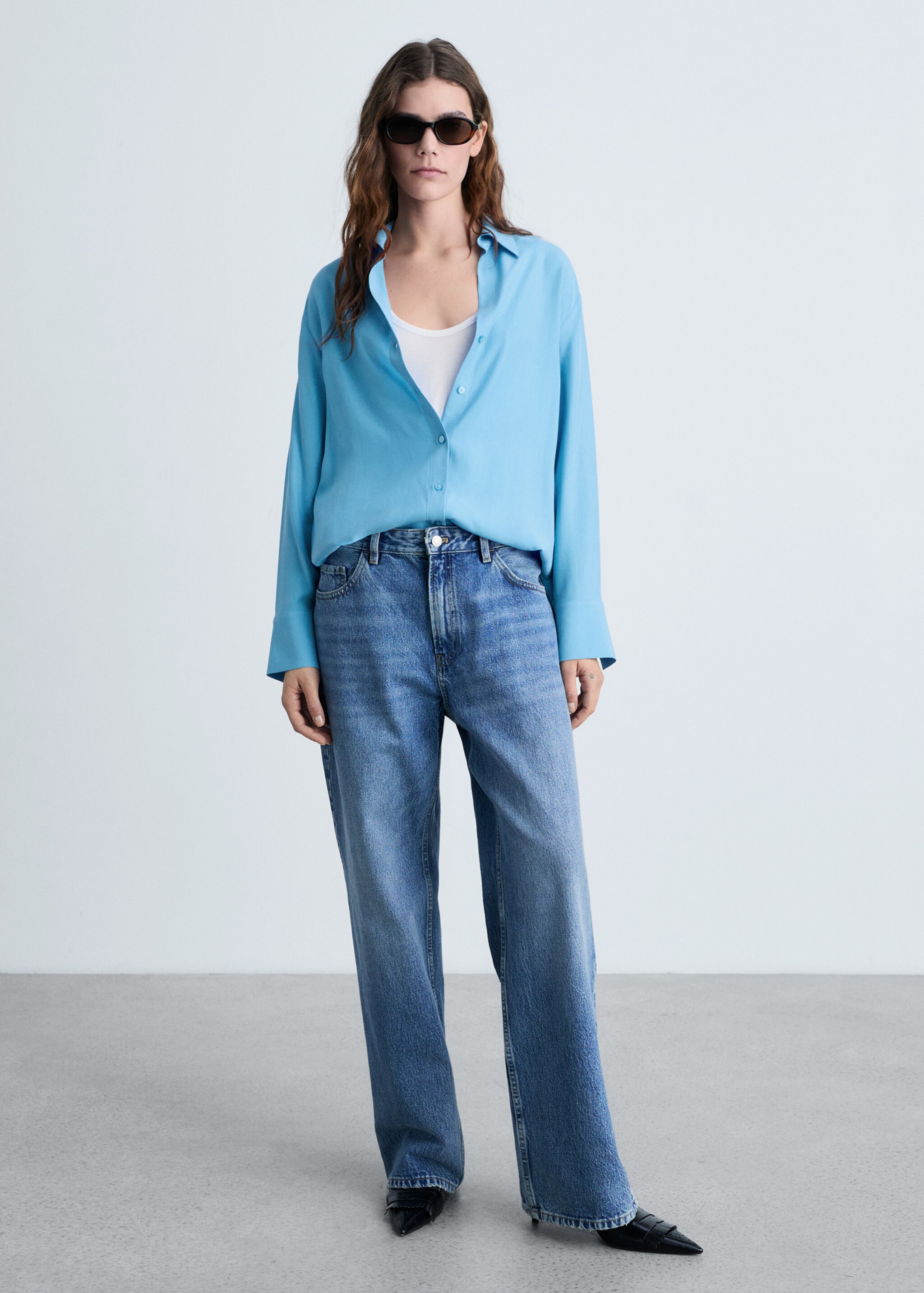 Lyocell fluid shirt - เครื่องบินทั่วไป