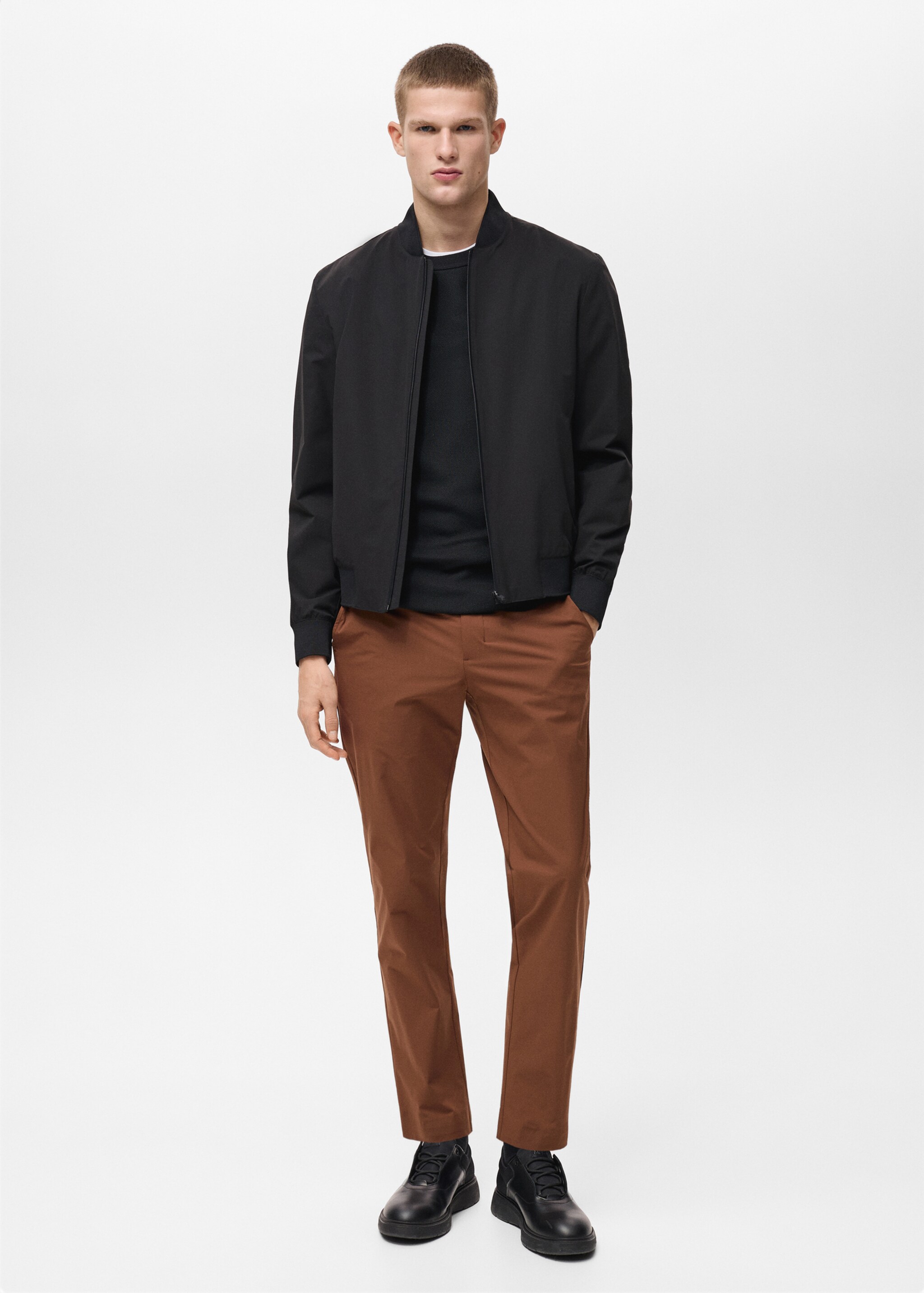 Waterproof bomber with COOLMAX® technology - General plane