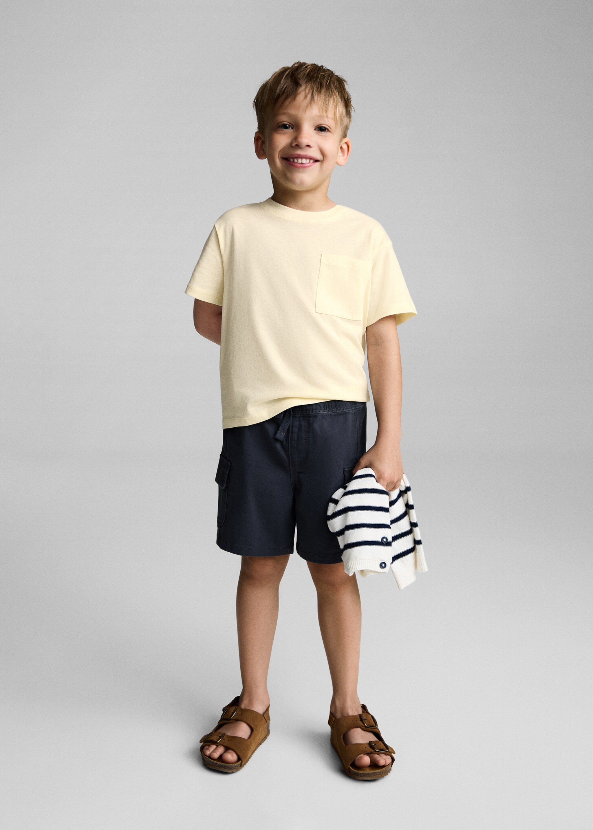 Pocket cotton T-shirt - General plane