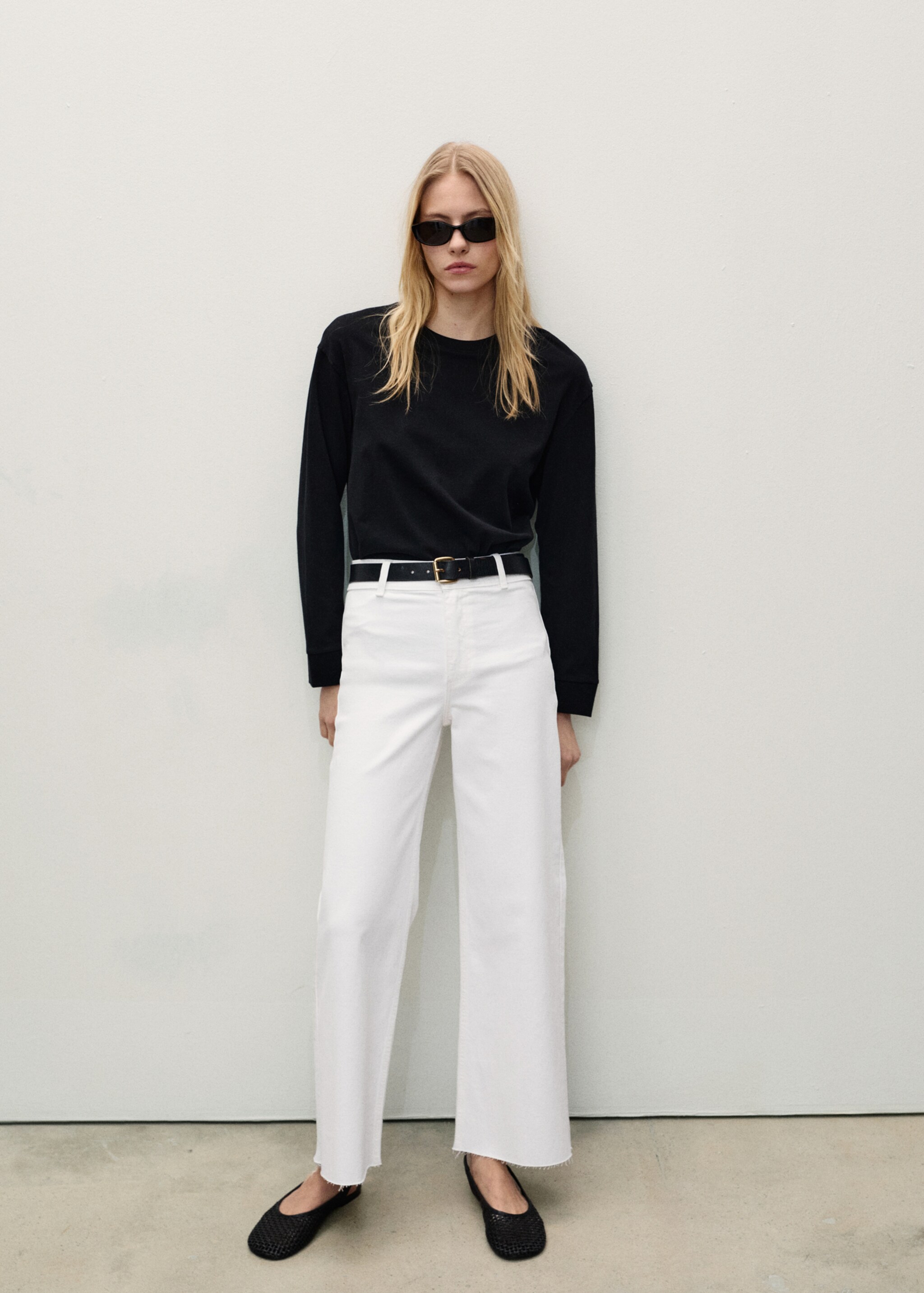 Jeans Catherin culotte tiro alto - Plano general