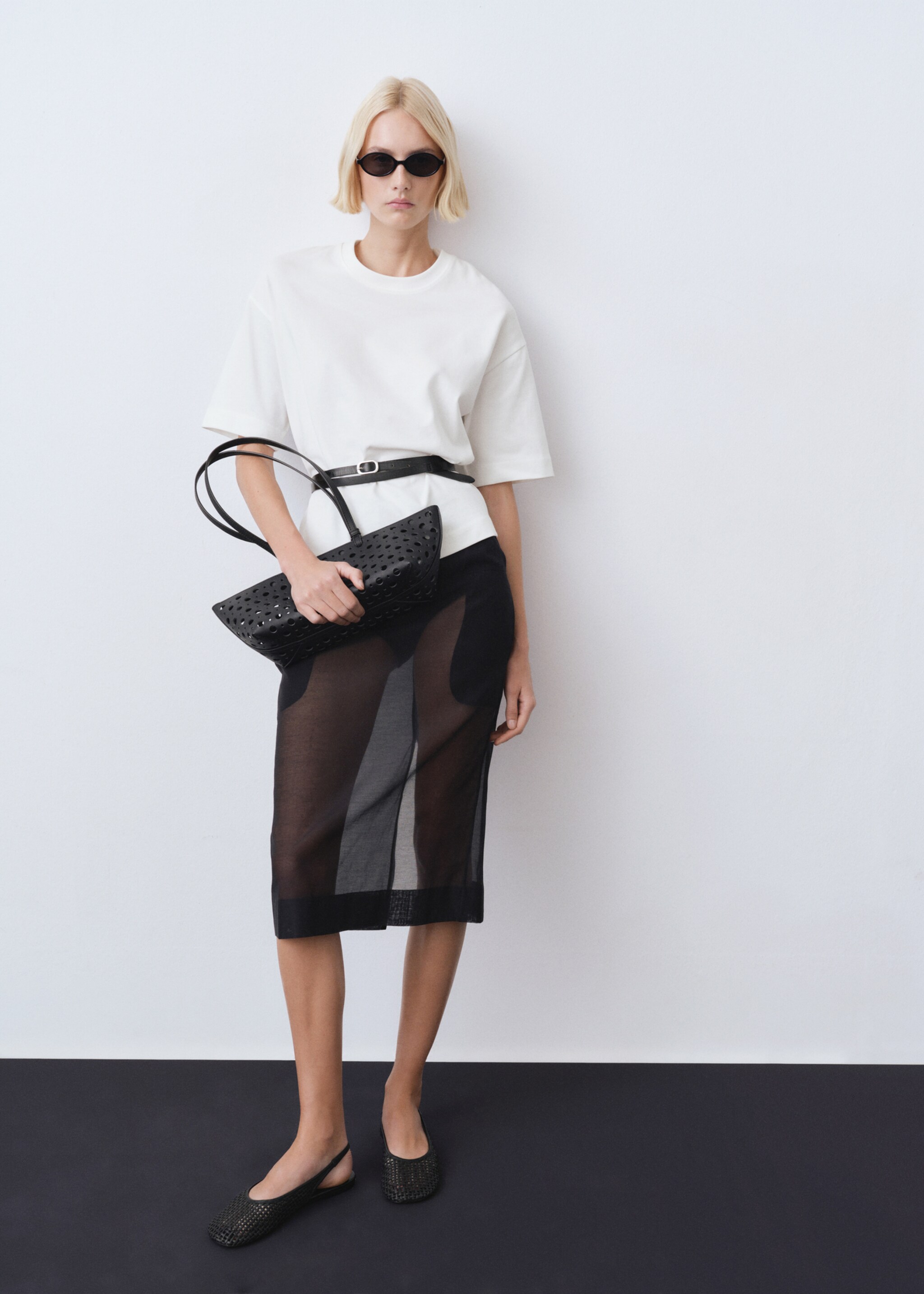 Oversized cotton t-shirt - General plane
