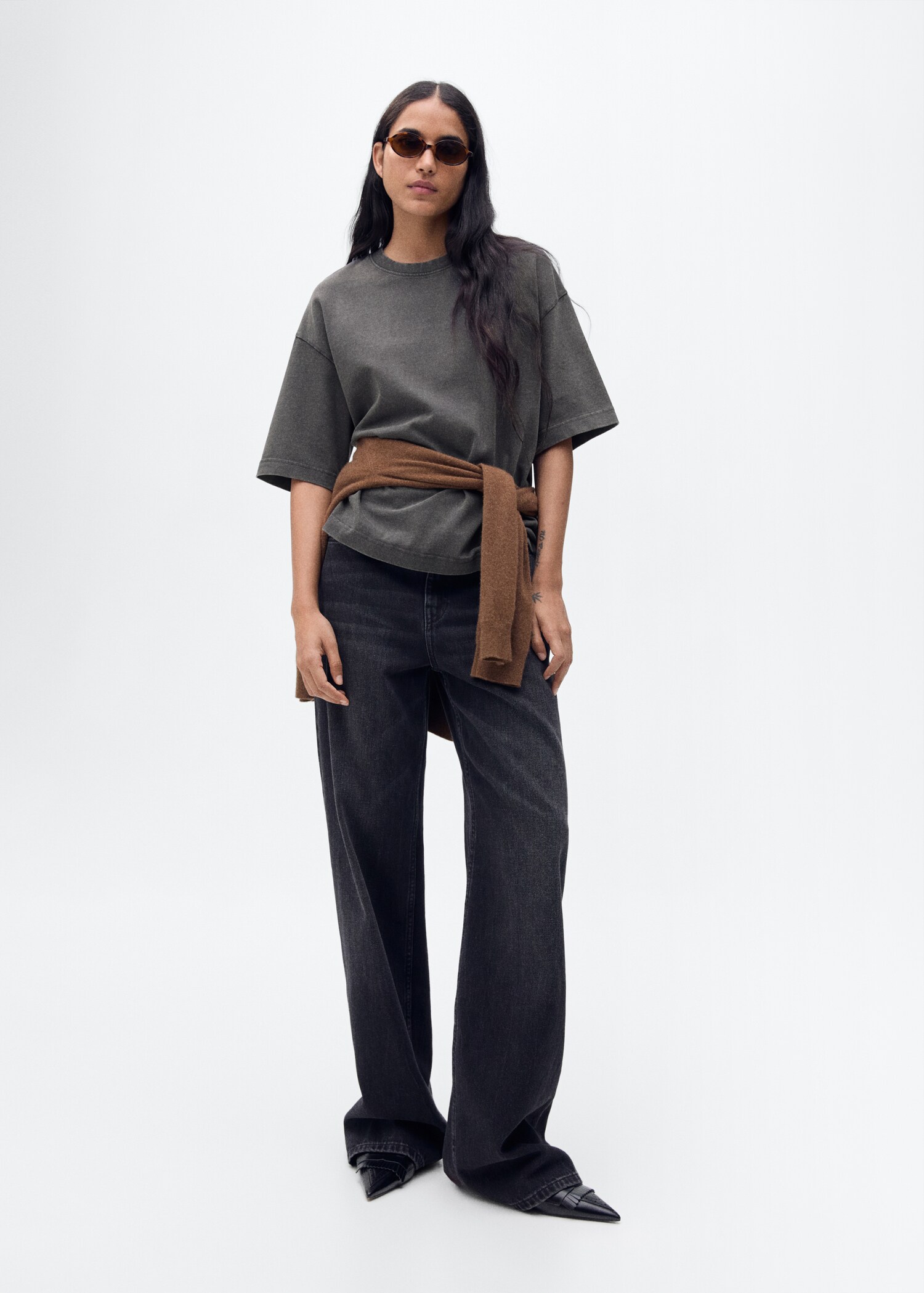 Oversized cotton t-shirt - General plane