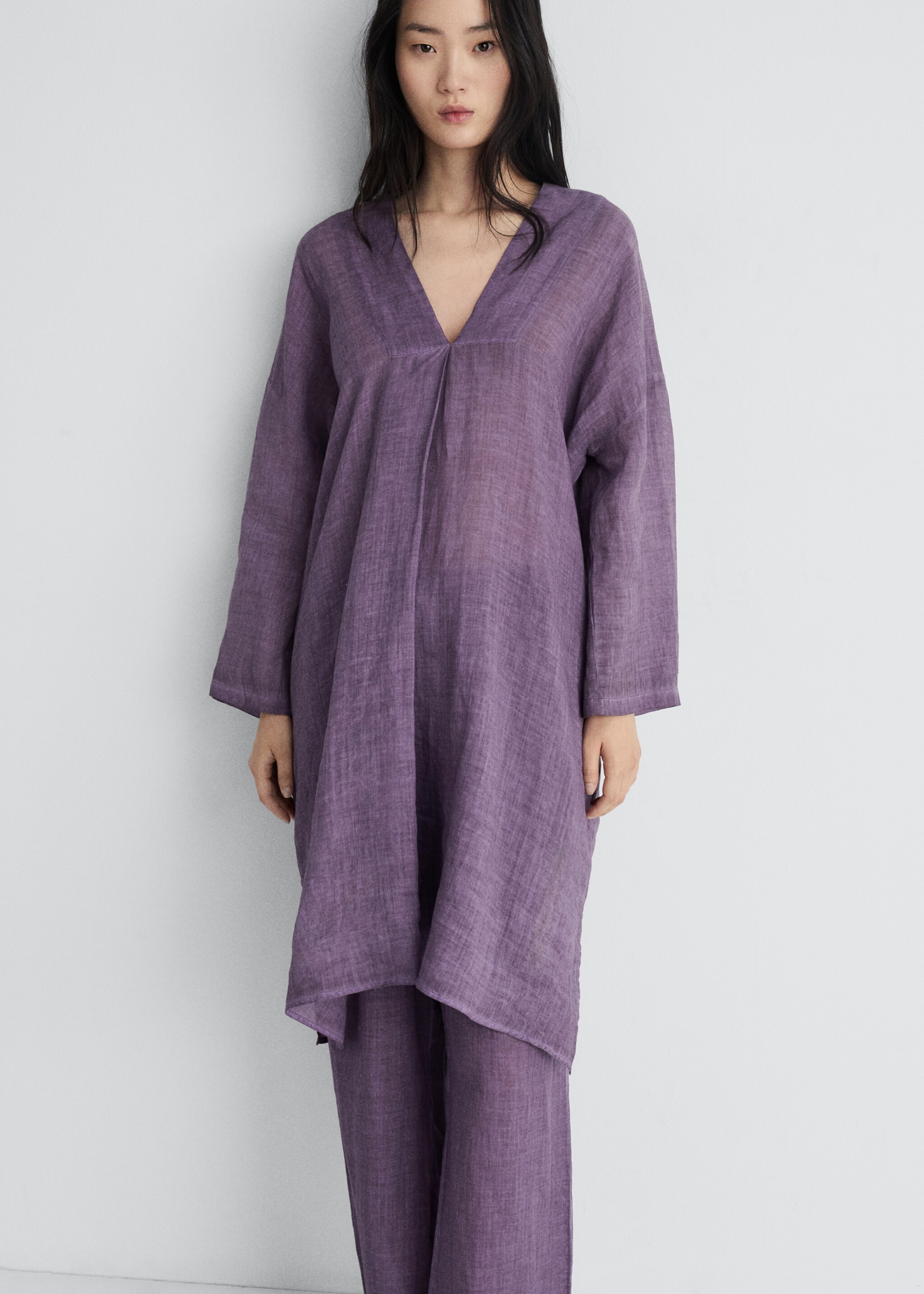 Caftà rami disseny overdyed - Pla general