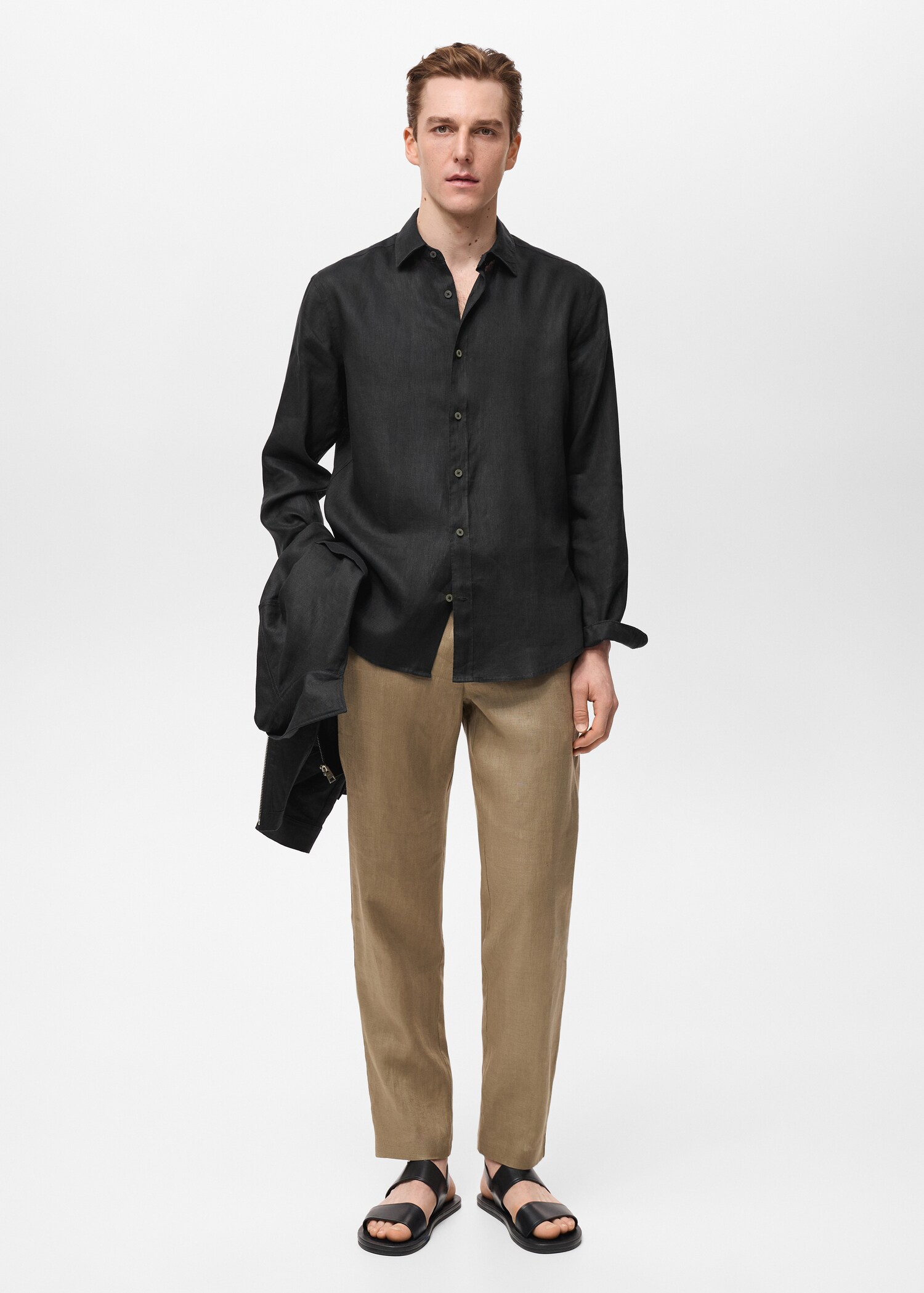 Linen 100% shirt - General plane
