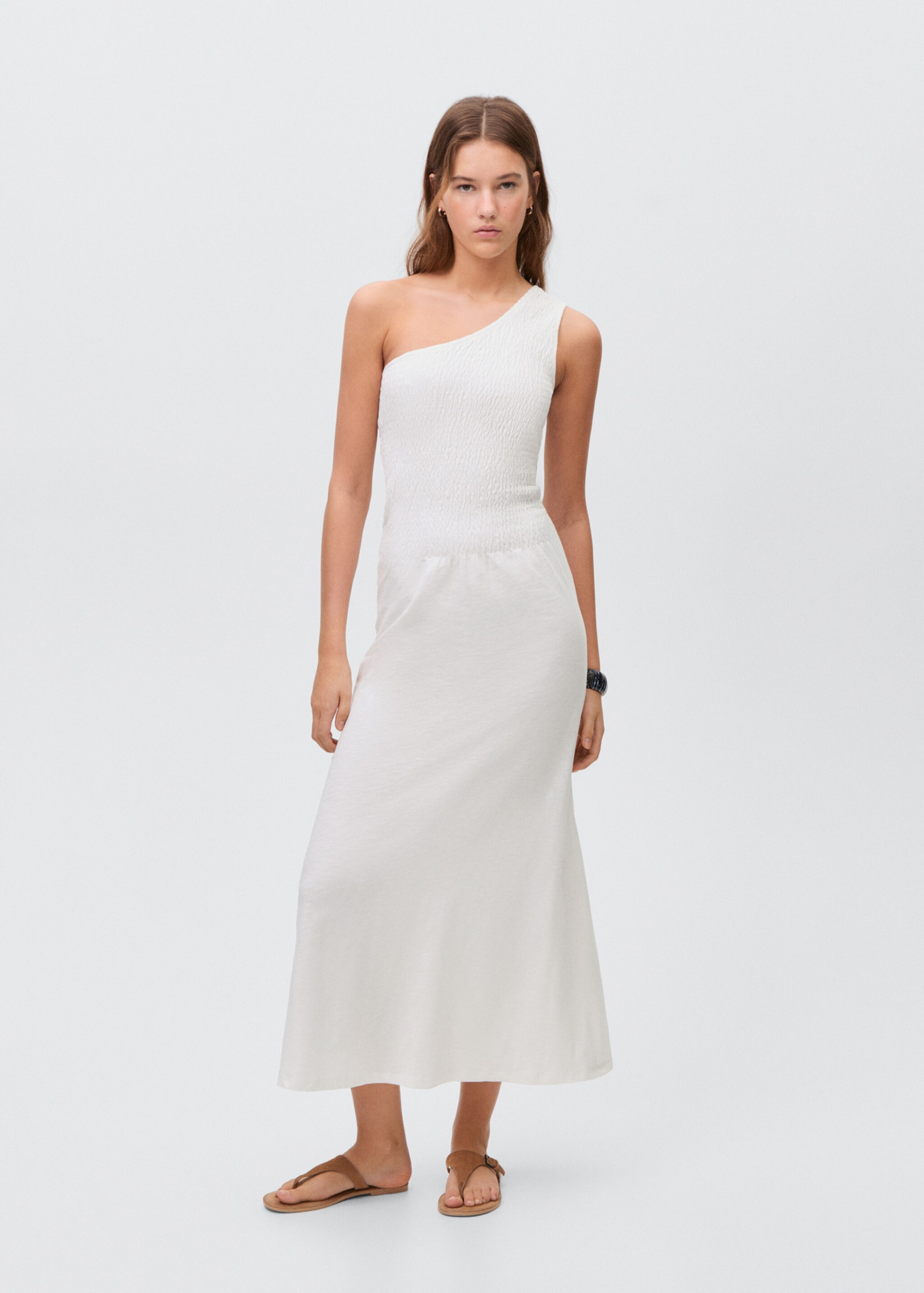 Asymmetrical honeycomb dress - General plane