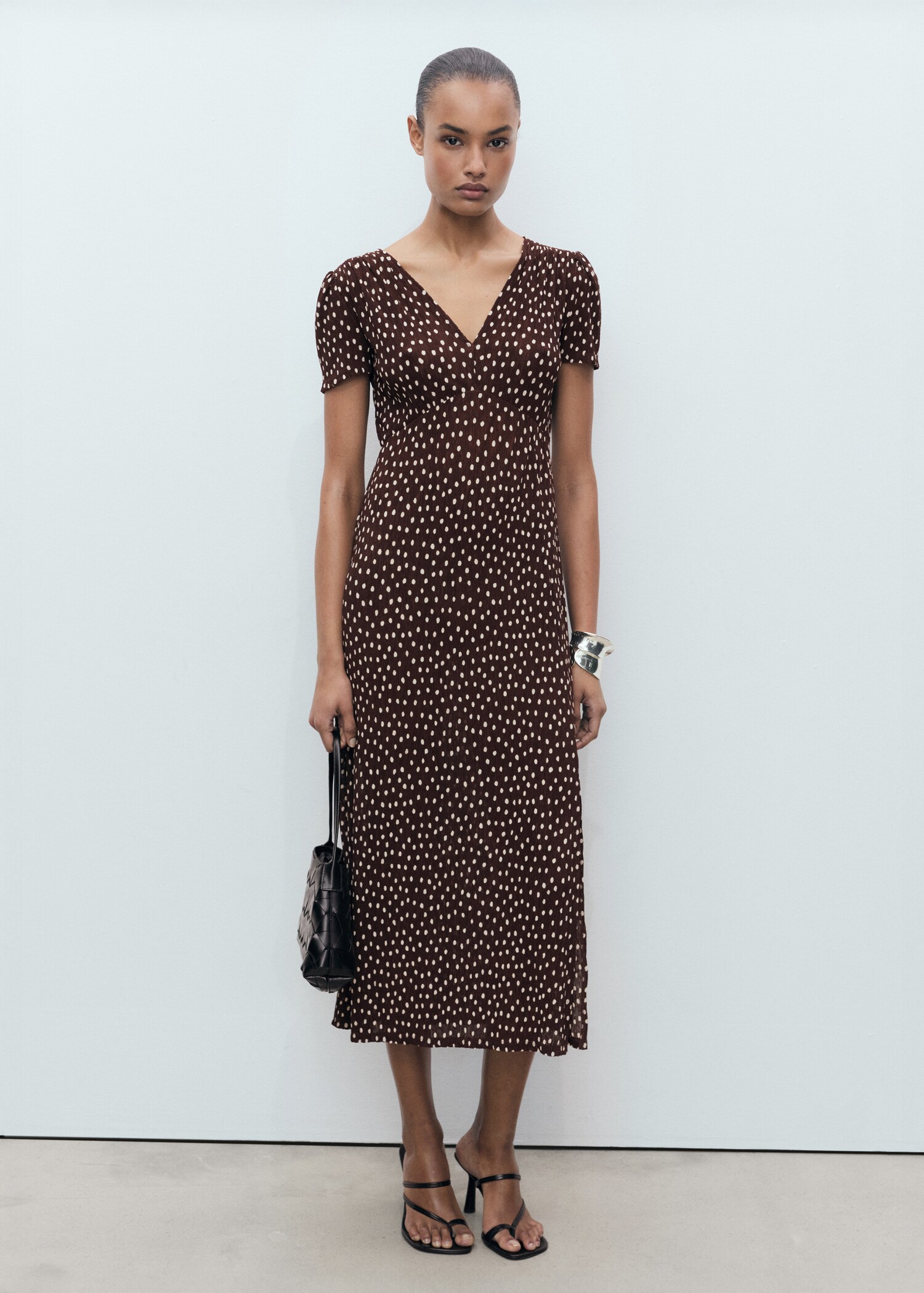 Robe midi à imprimé - Plan général