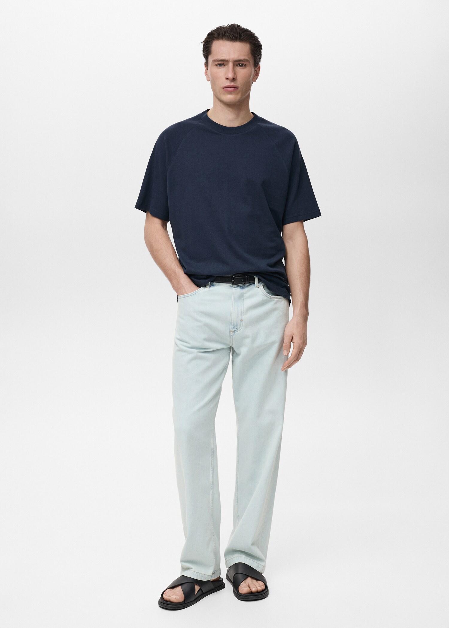 Relaxed fit cotton t-shirt - General plane