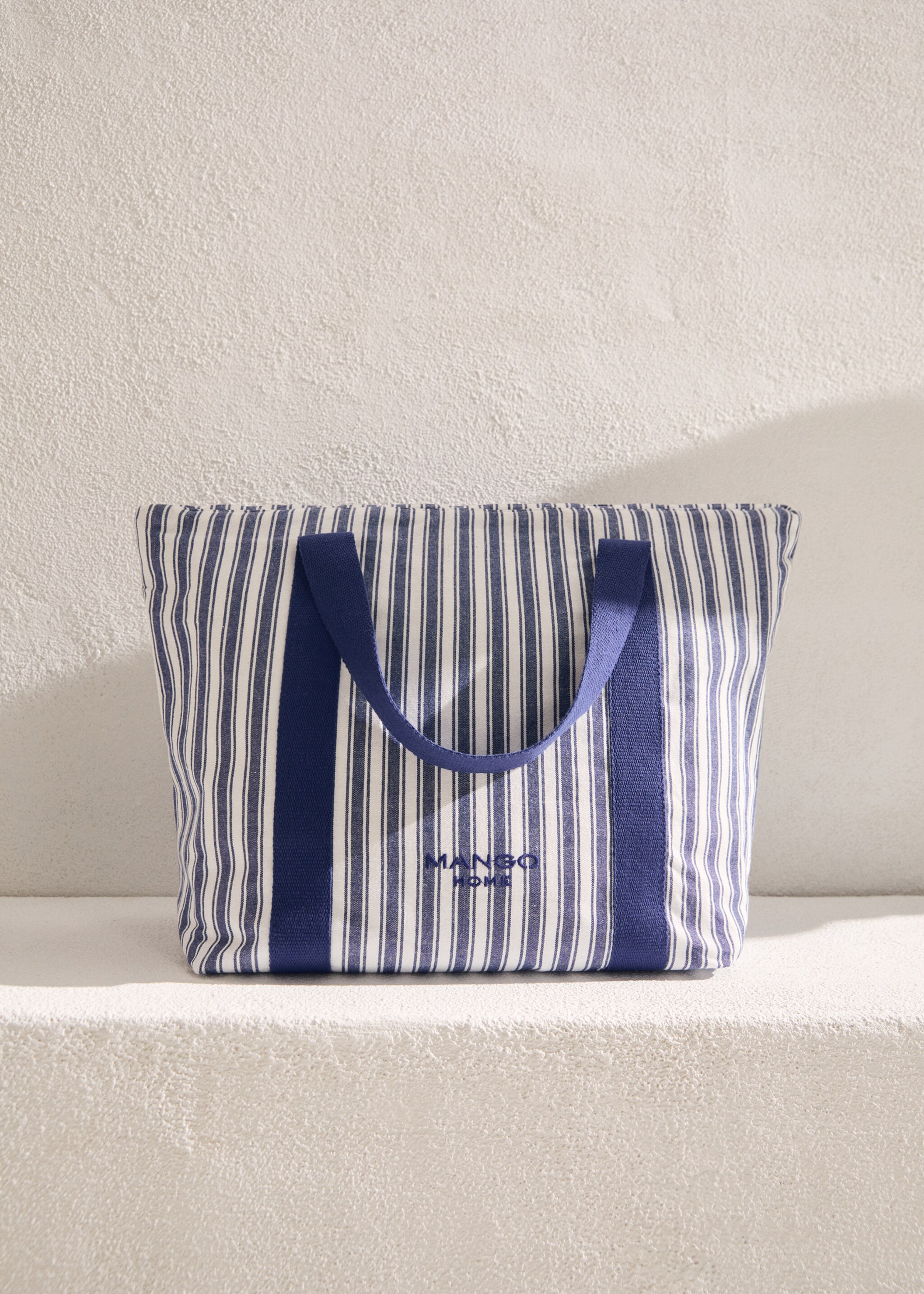 Θερμική beach bag με ρίγες - Γενικό πλάνο