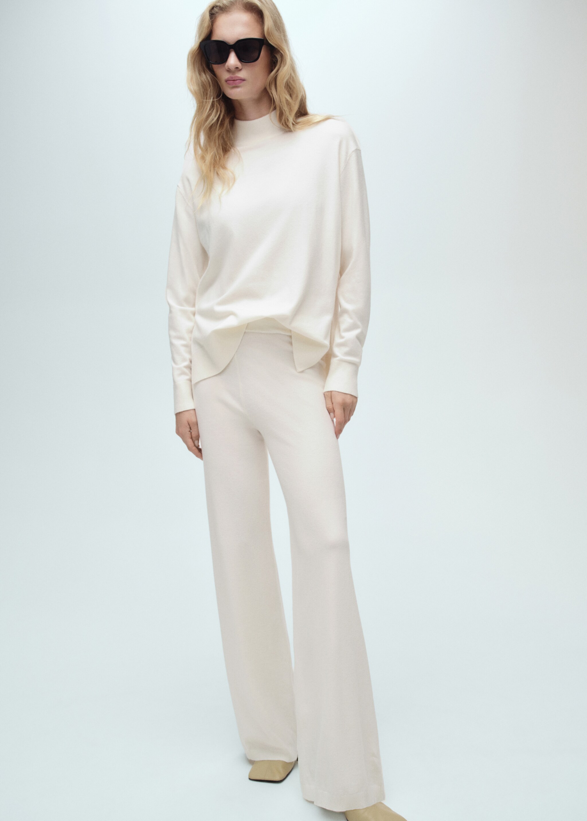Perkins neck knitted sweater - General plane
