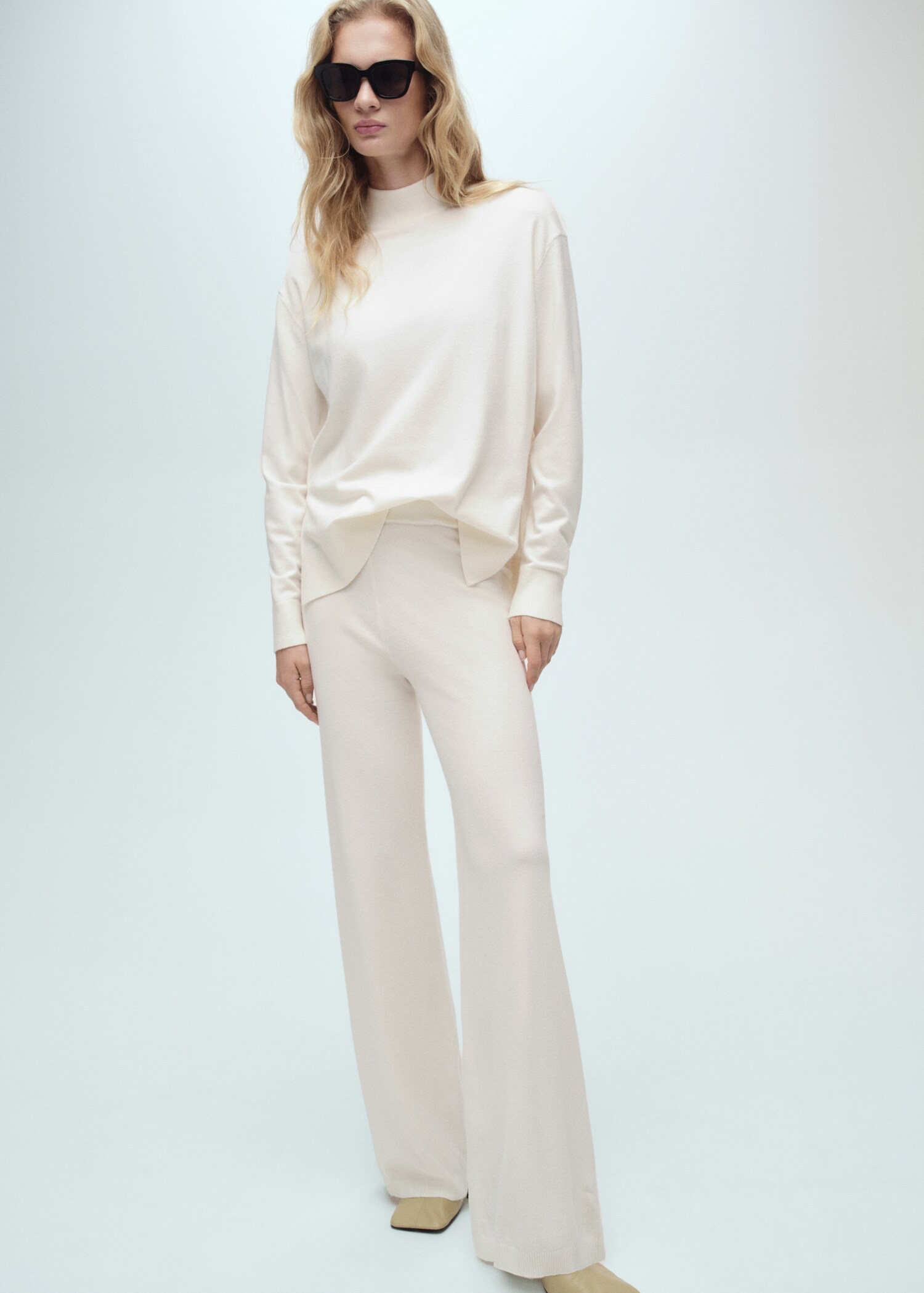 Perkins neck knitted sweater - General plane