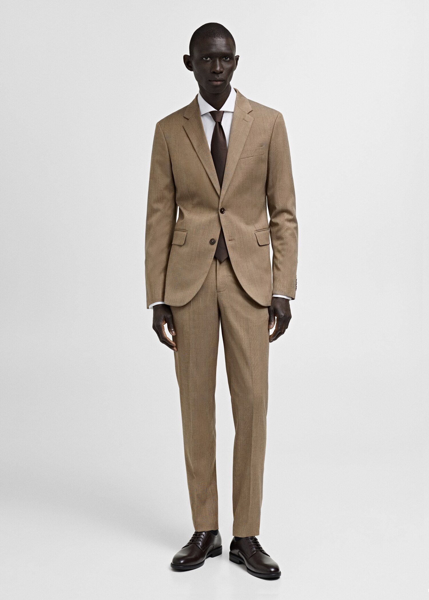 Pantalon costume Milán prince-de-galles - Plan général