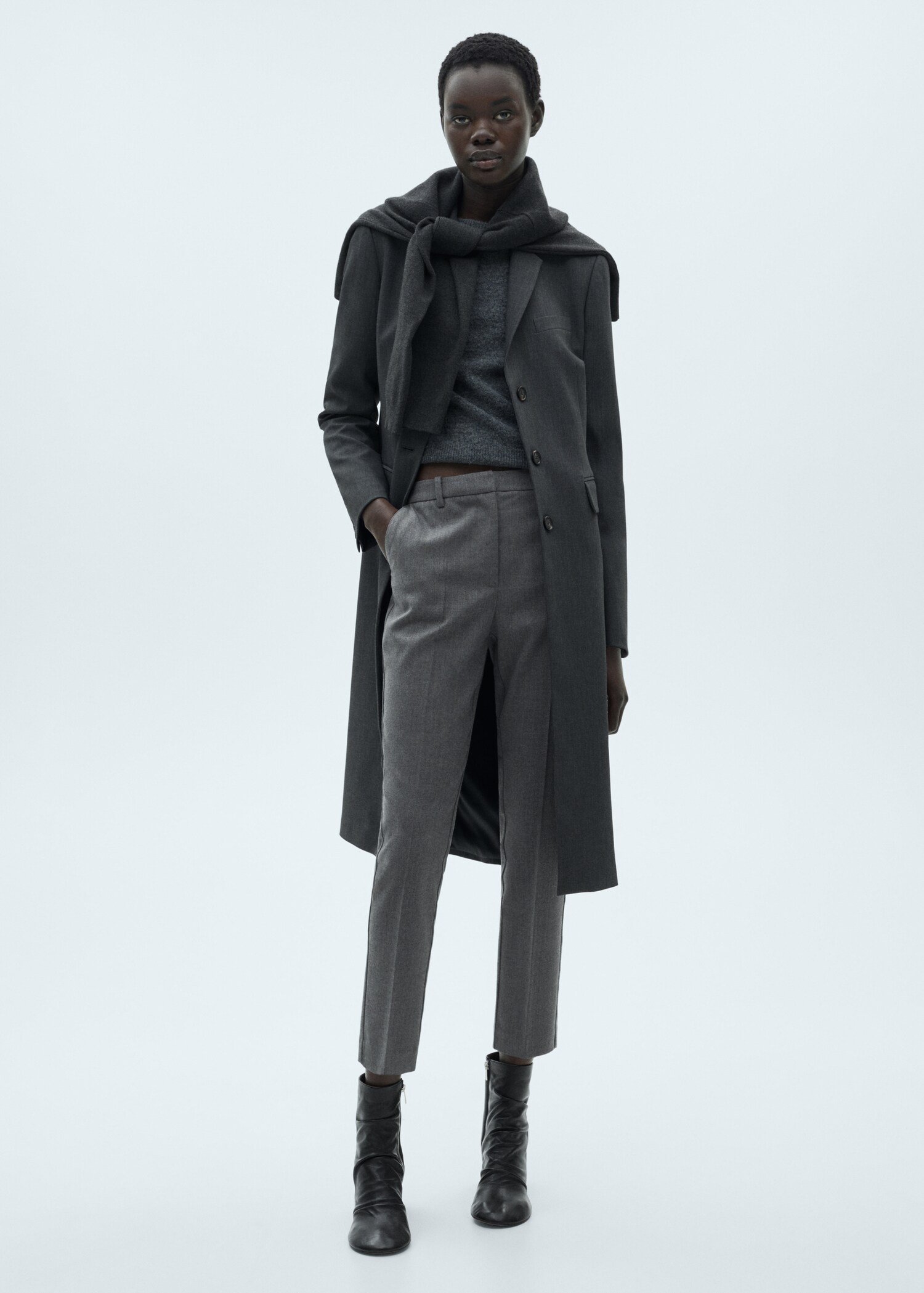 Pantalon skinny crop - Plan général