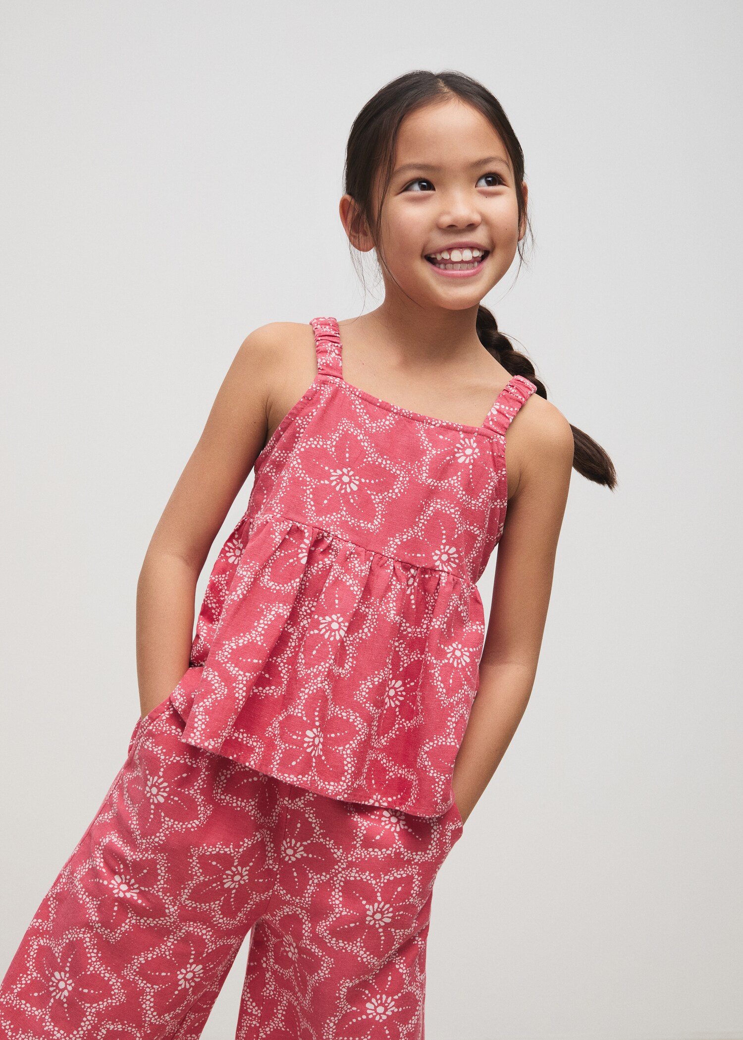 Blusa estampado floral - Plano general