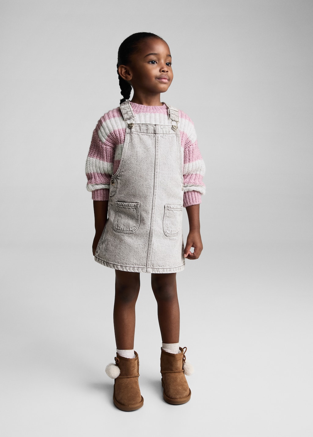ワンピース misha and puff mango patchwork pinafore D2】Misha&Puff（ミーシャアンドパフ）2024AW Nova Quilt