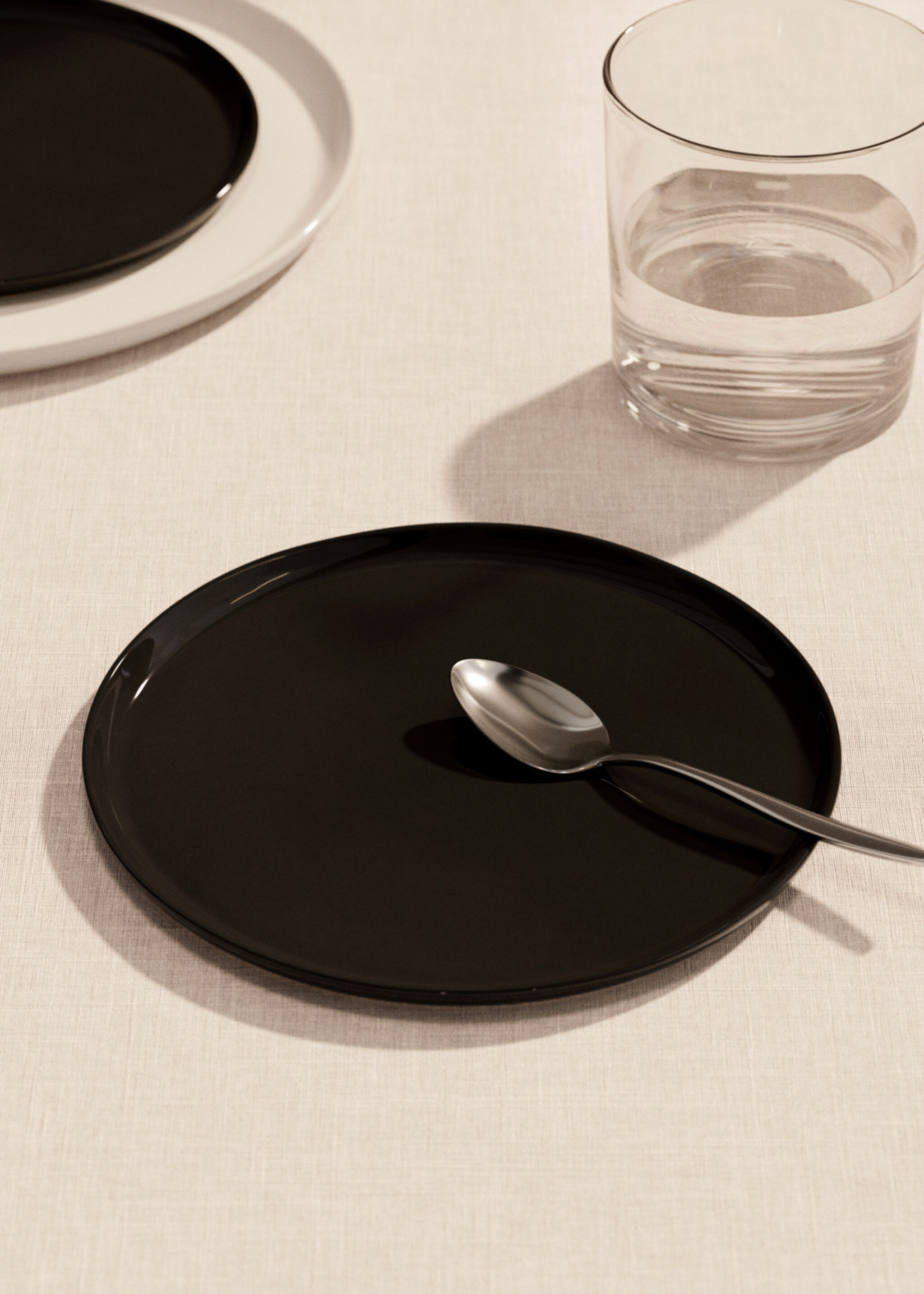 Piatto dessert gres sottile - Piano generale