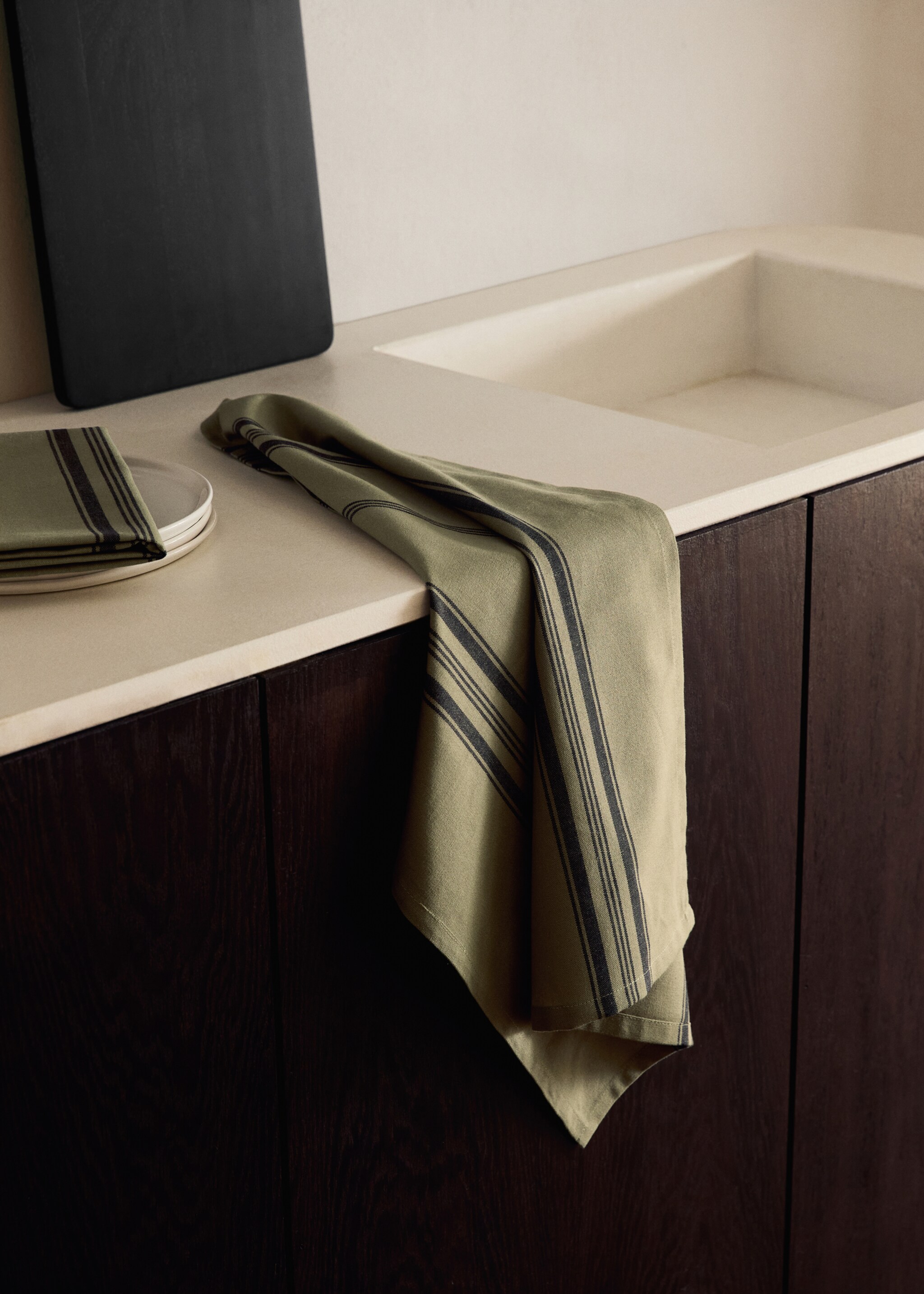 Kitchen towel cotton yarn dyed stripe - General plane