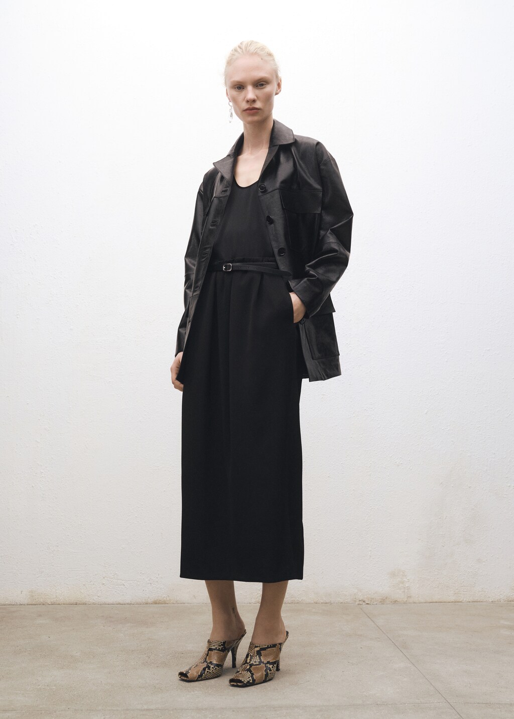 Silk top with straps - Women | MANGO Niger