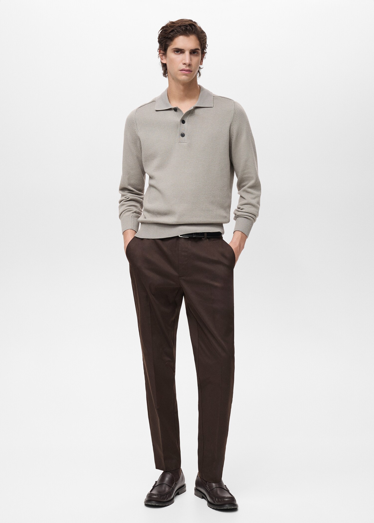 Slim-Fit-Chinohose Dublino - Allgemeine Ansicht