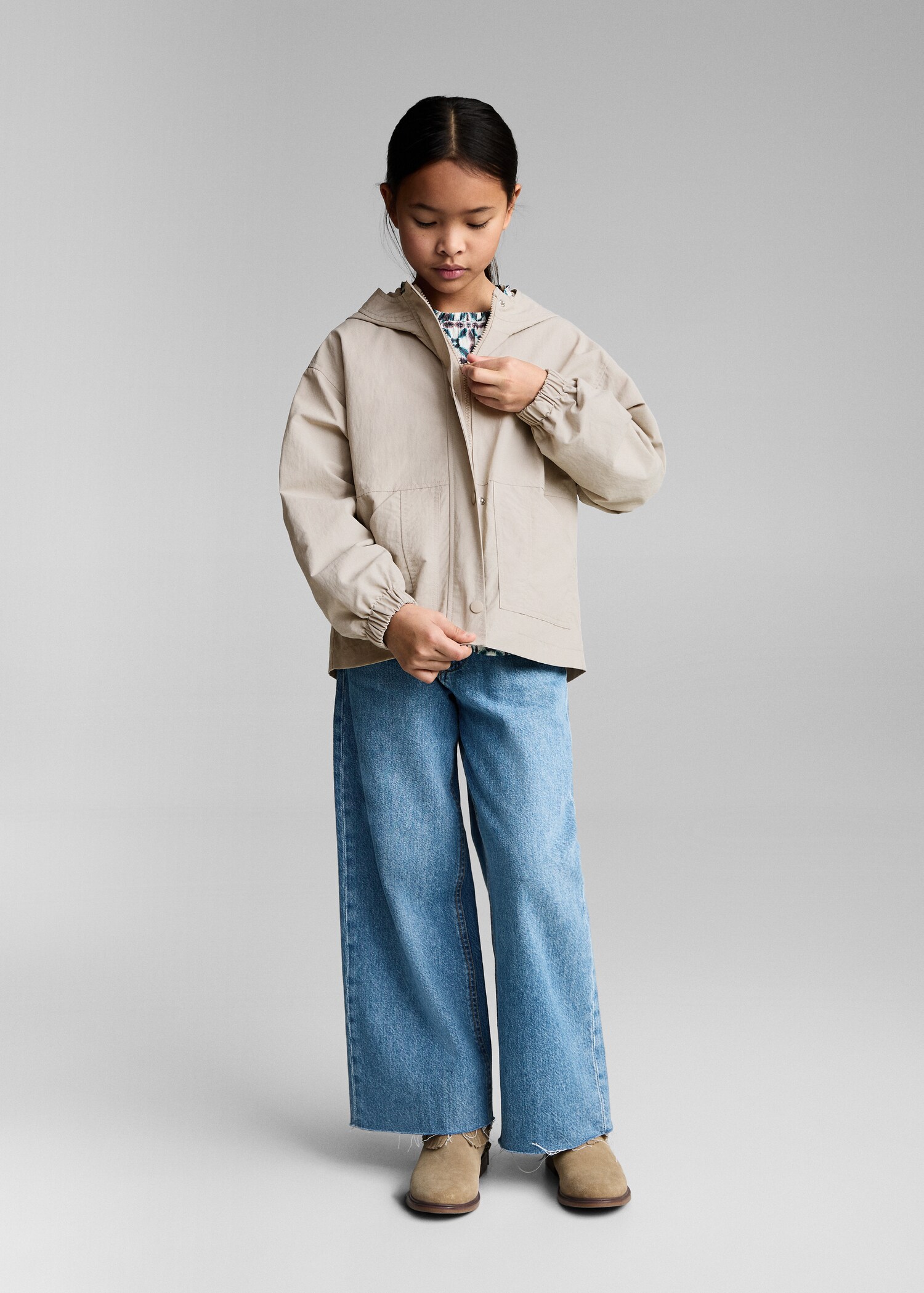 Veste à capuche - Plan général