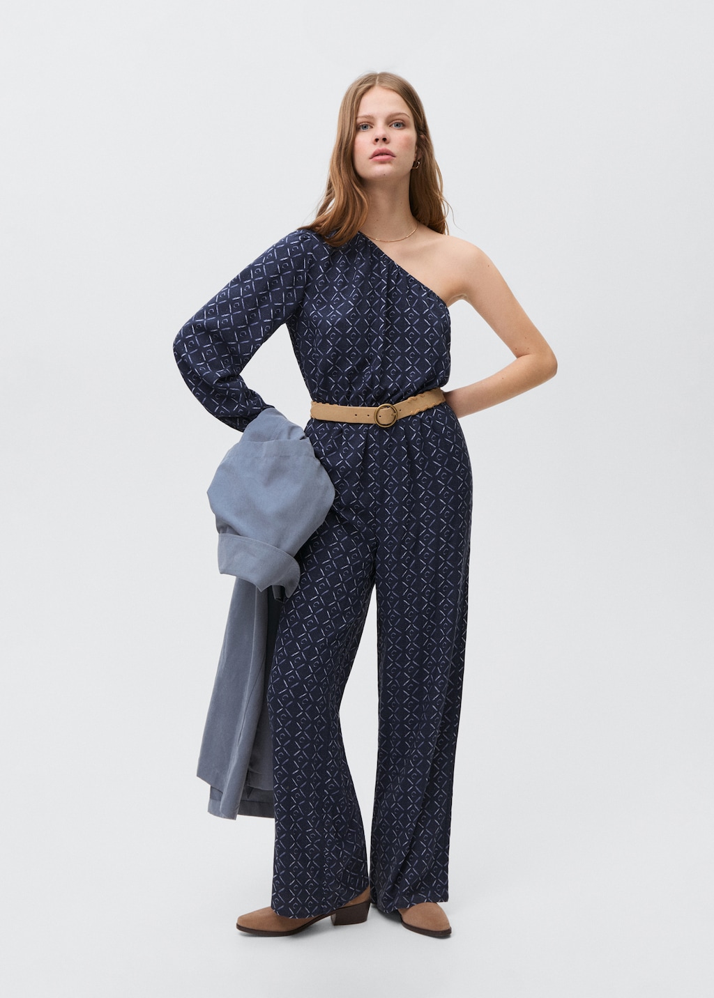 Camphor Wood jumpsuit navy Sサイズ Camphor Wood jumpsuit navy Sサイズ