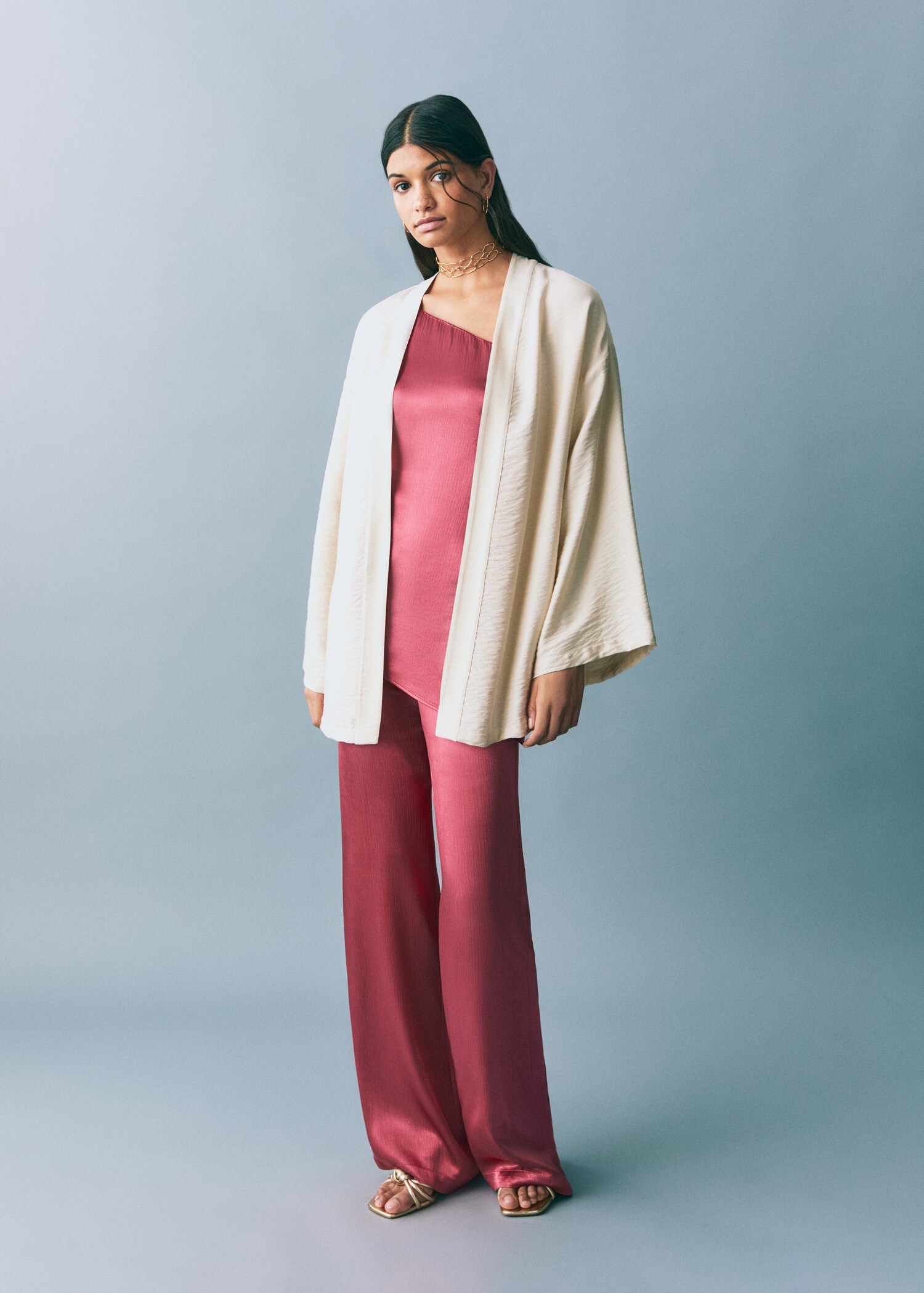 Chaqueta estilo kimono - Plano general