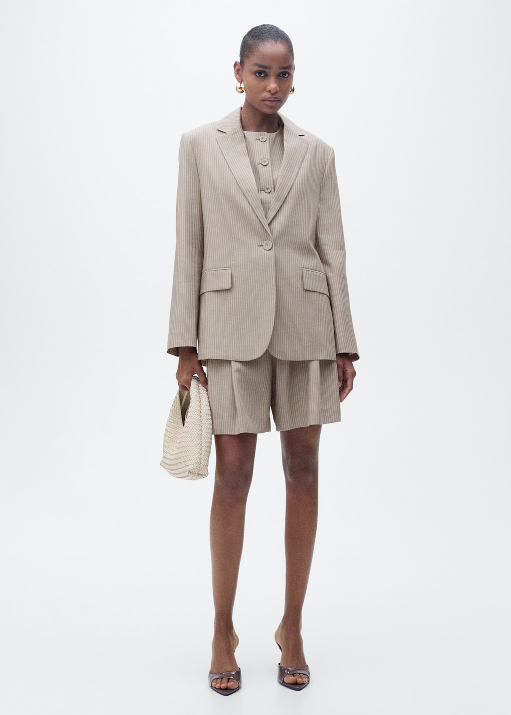 Lyocell suit blazer - image 2