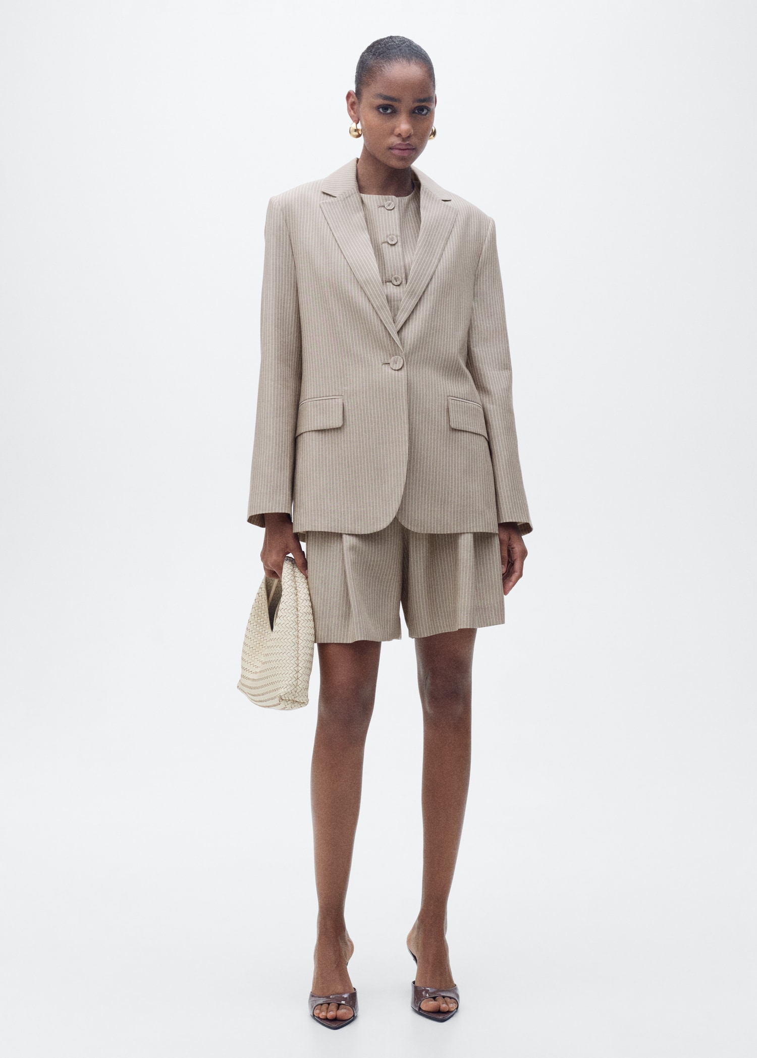 Lyocell suit jacket - General plane
